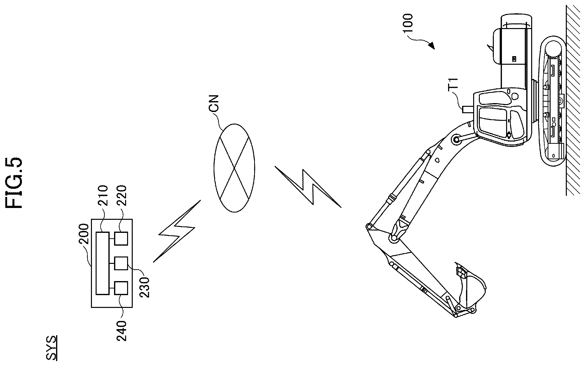 Patent US12157990 Figure 12 – Shovel and information processing device