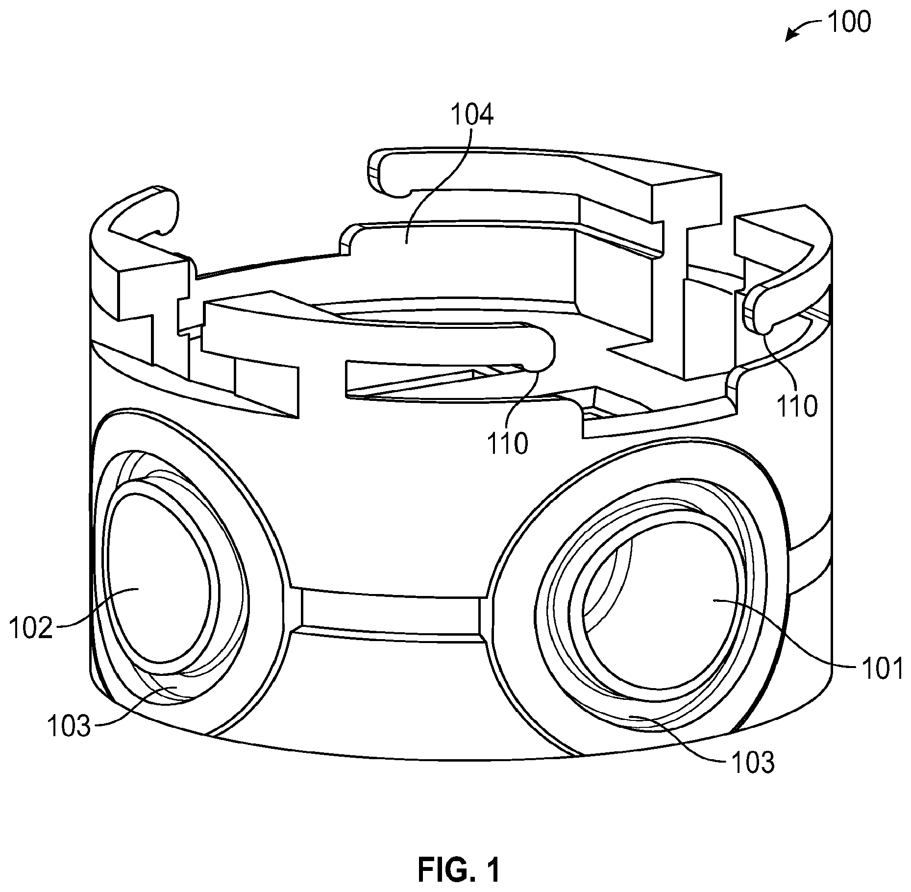 Patent US12157992 Figure 1 – Universal rough-in valve and manifold