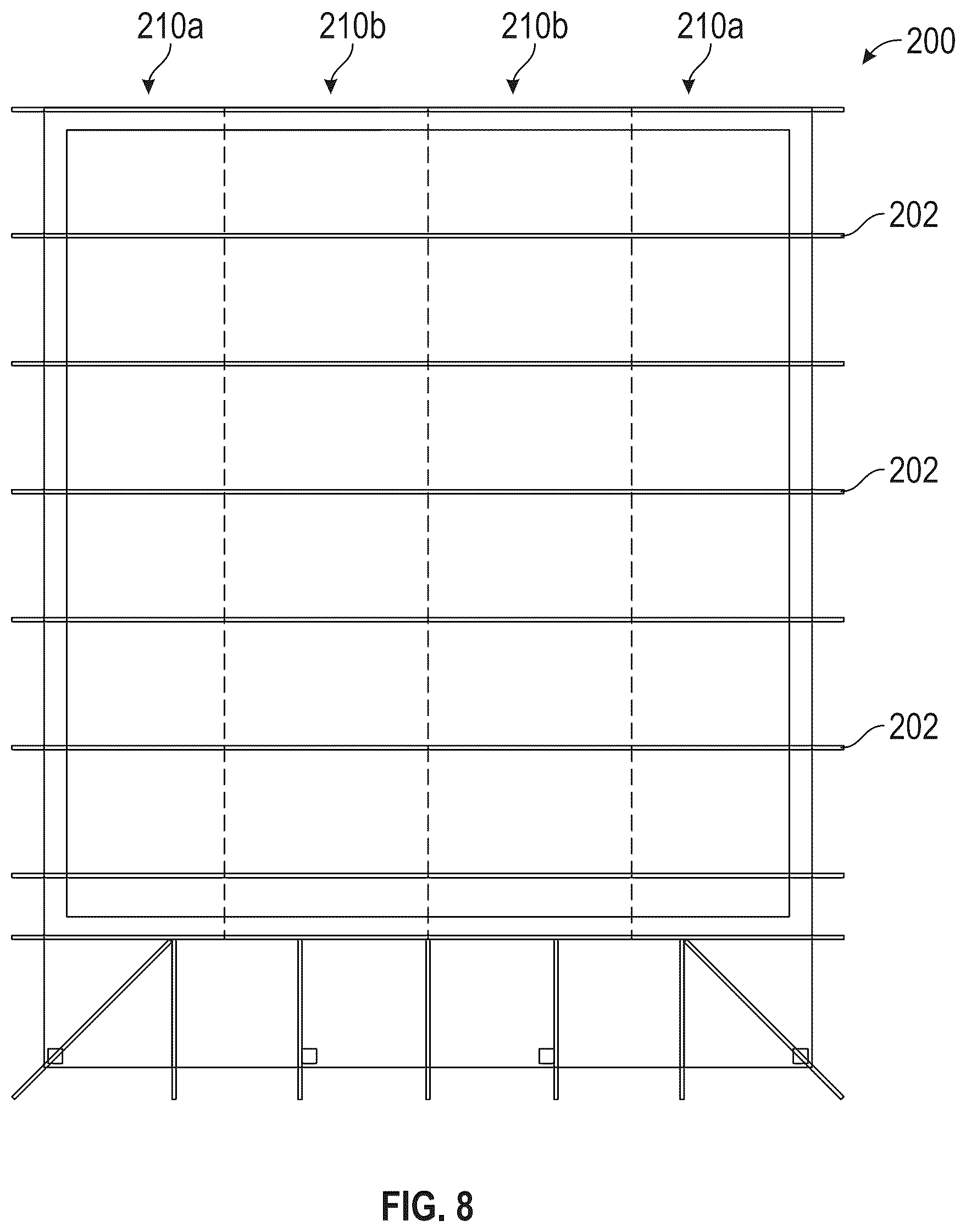 Patent US12157996 Figure 5 – Construction systems for post frame buildings and structures