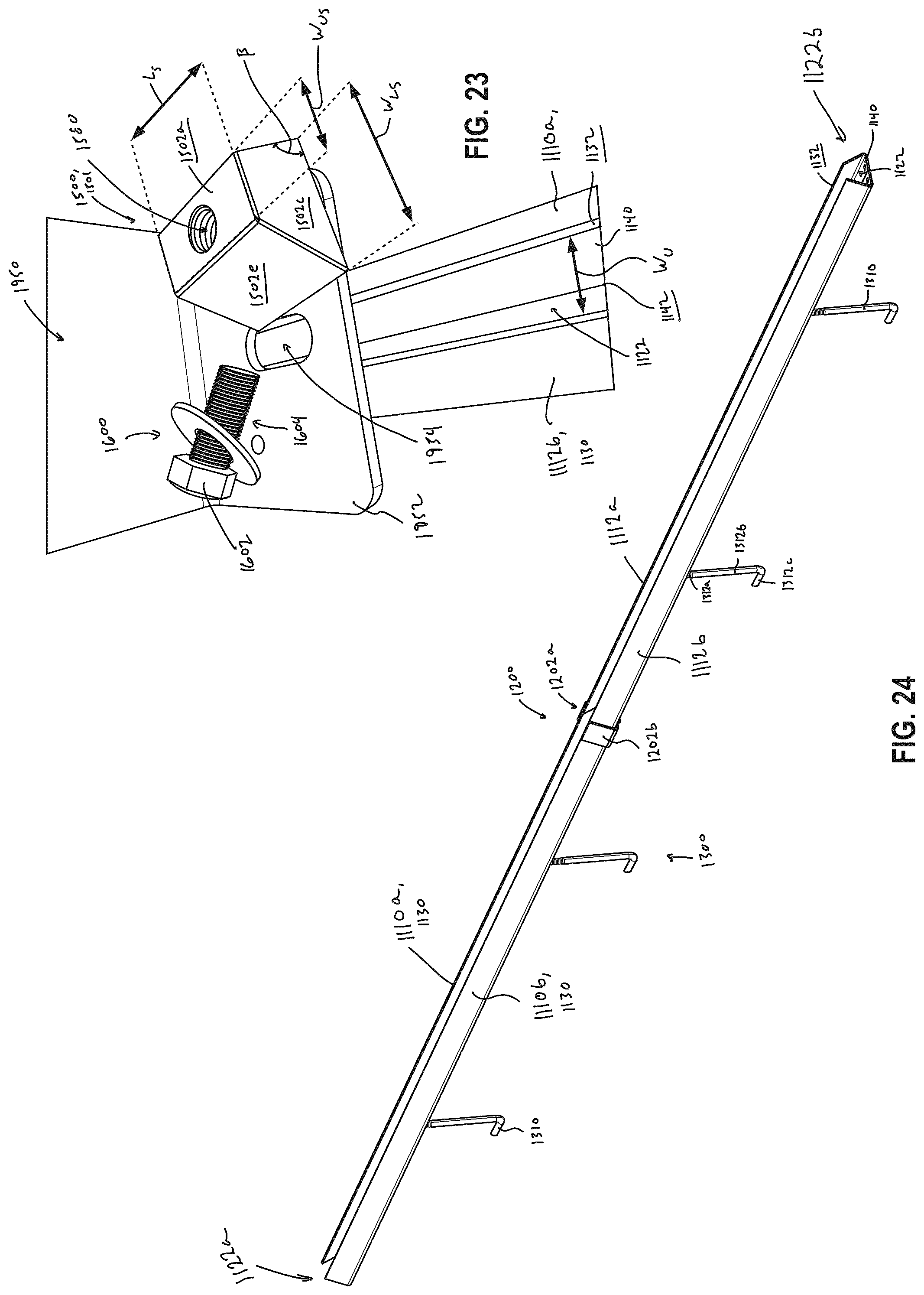 Patent US12157996 Figure 15 – Construction systems for post frame buildings and structures