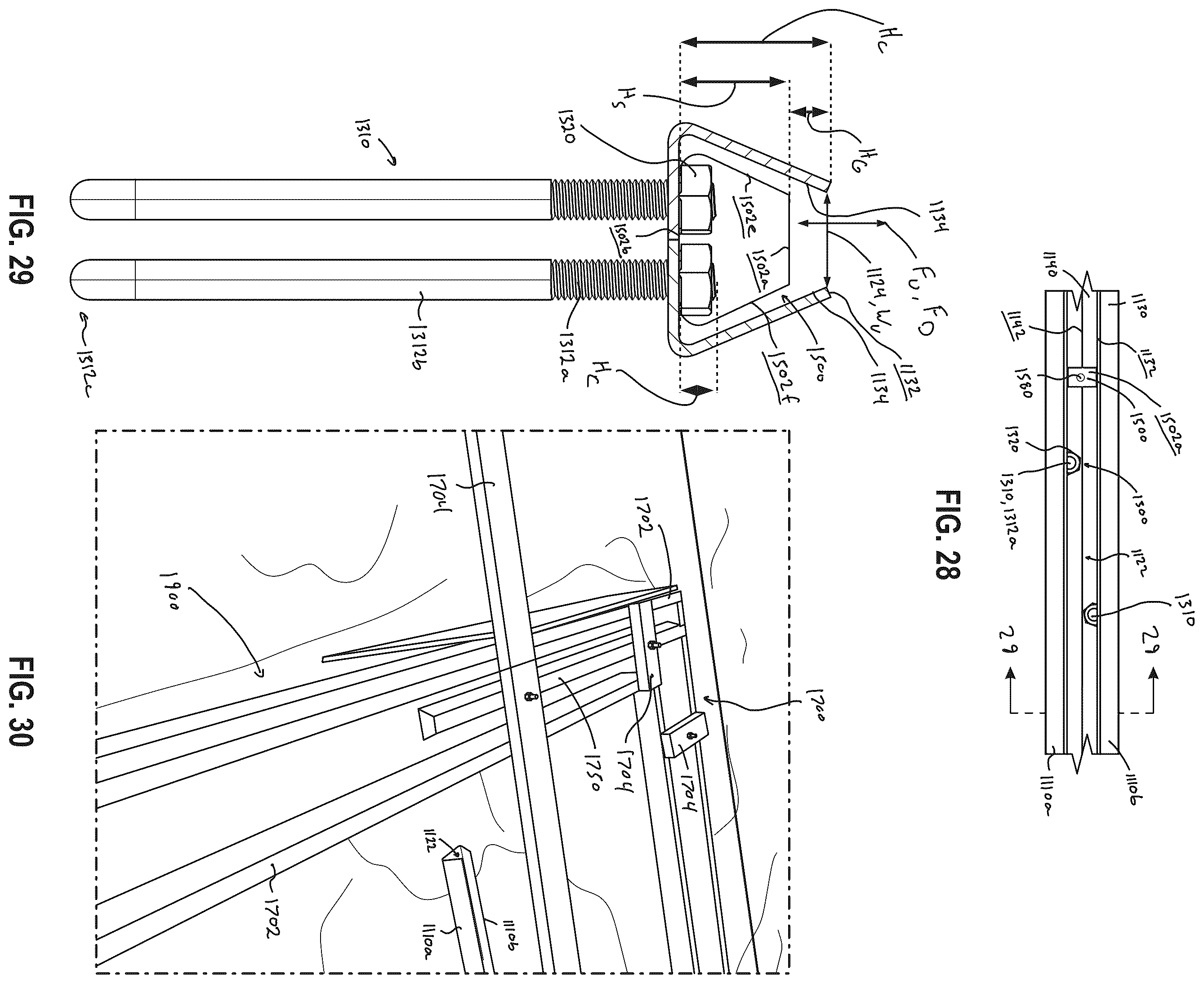Patent US12157996 Figure 17 – Construction systems for post frame buildings and structures
