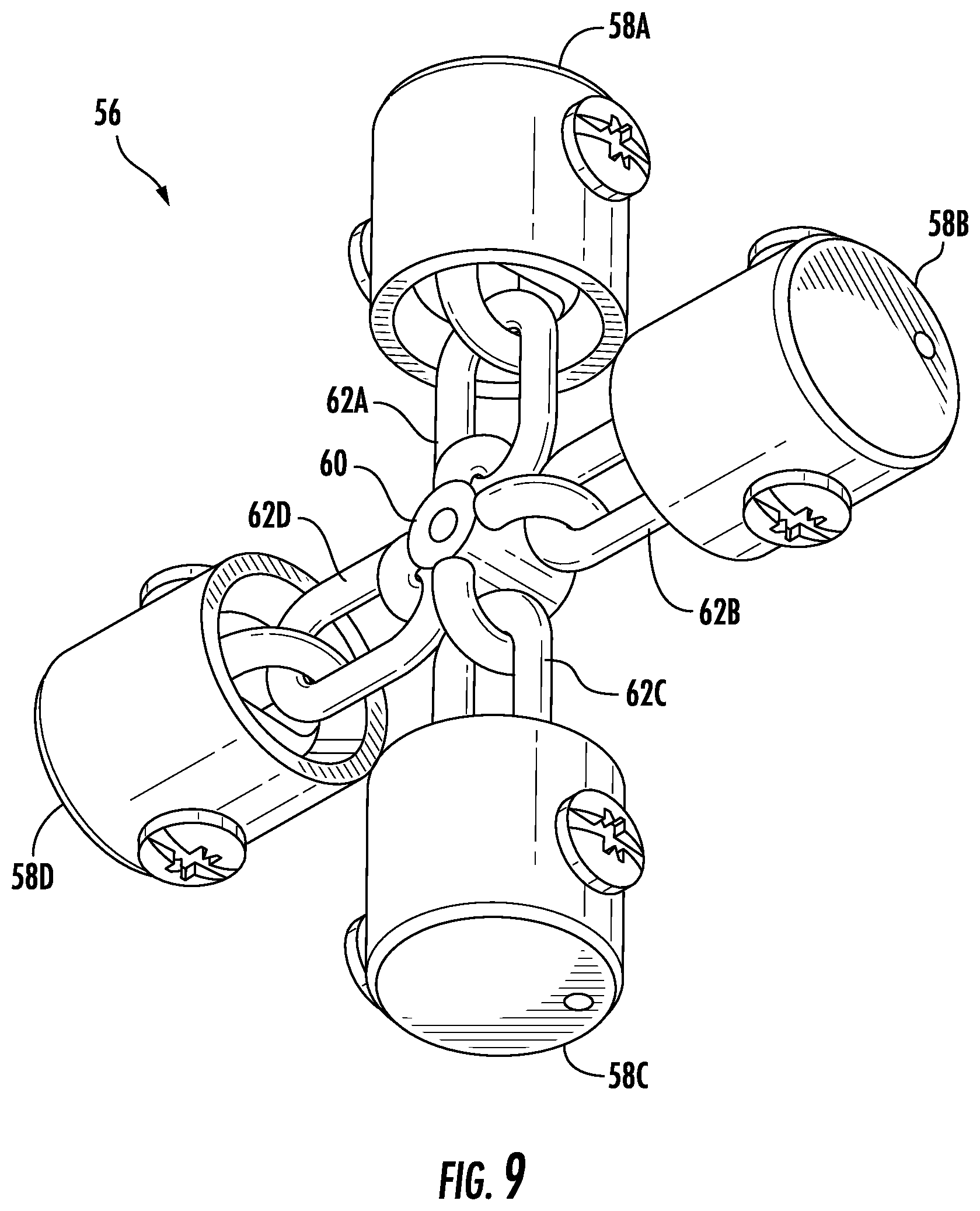 Patent US12157998 Figure 14 – Space divider system for indoor facilities