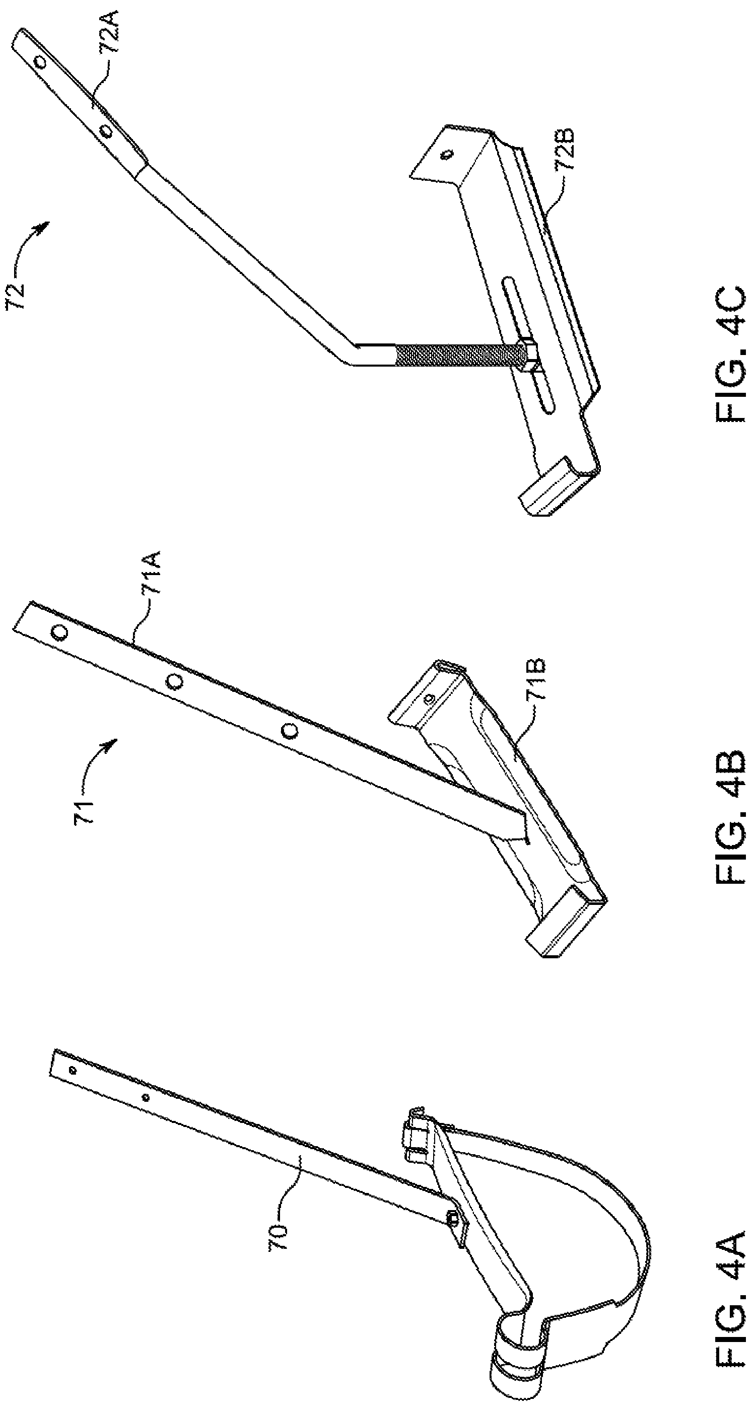 Patent US12158003 Figure 4 – Systems and methods for modular platform for gutter guard systems with interchangeable components