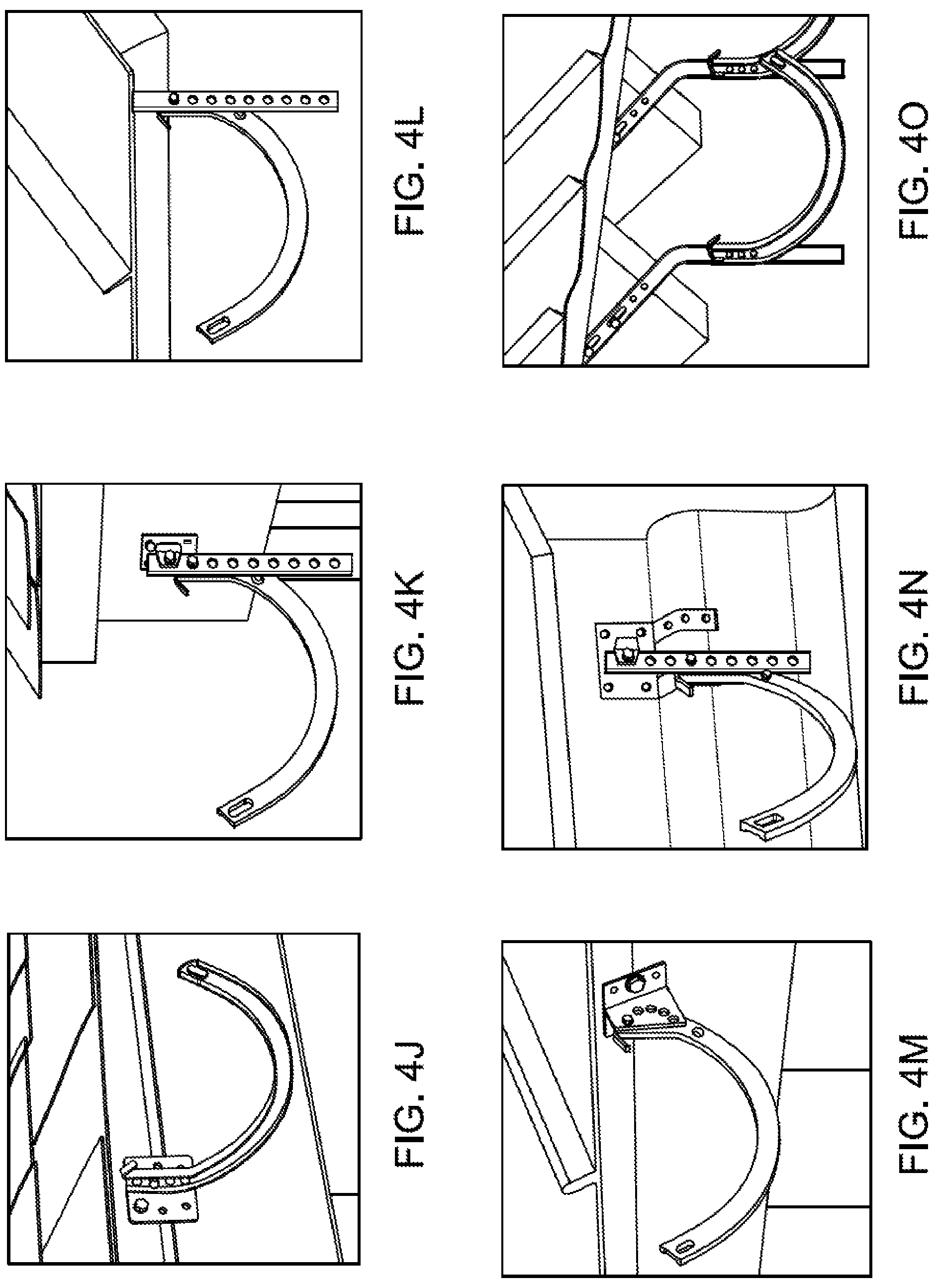 Patent US12158003 Figure 7 – Systems and methods for modular platform for gutter guard systems with interchangeable components
