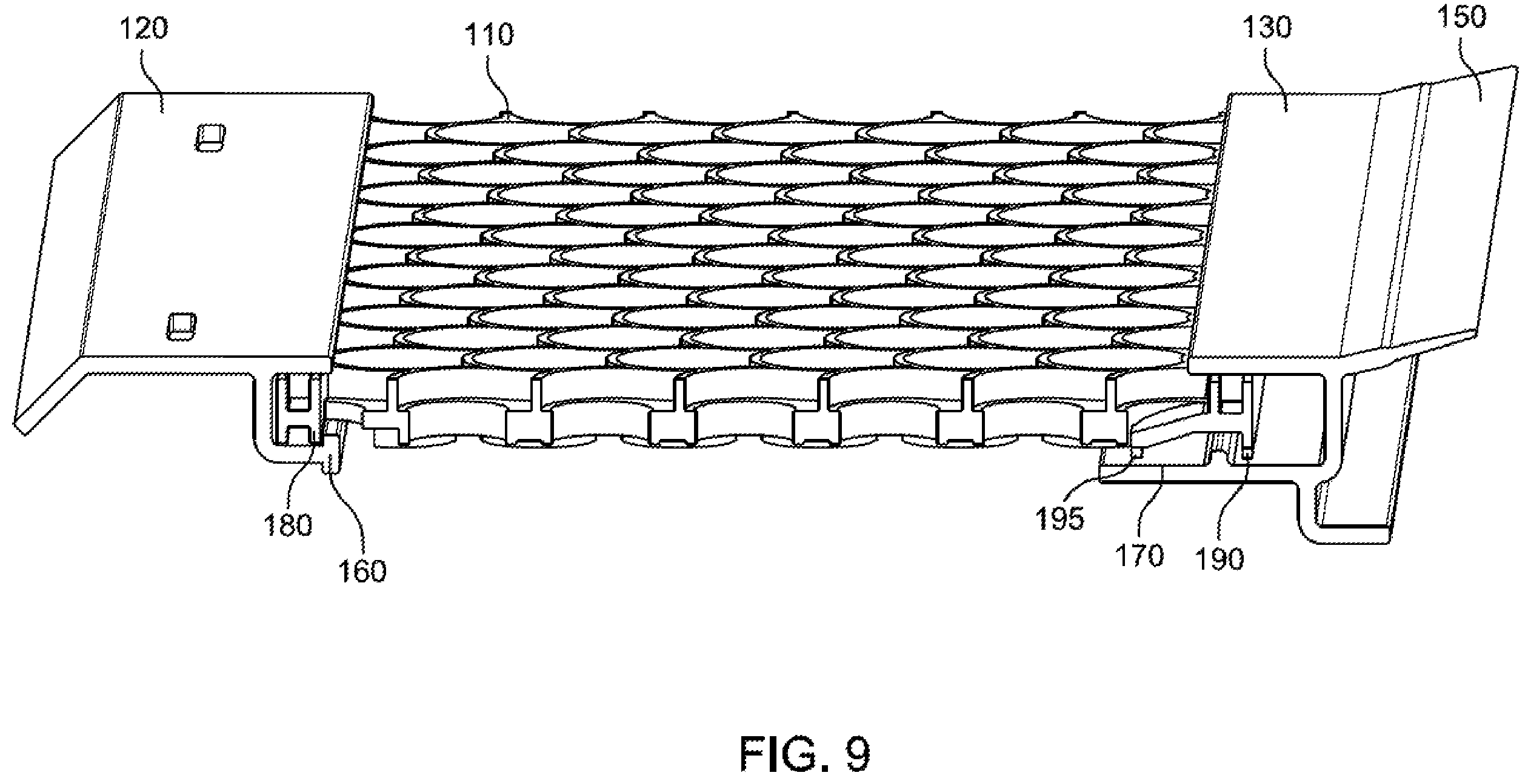 Patent US12158003 Figure 12 – Systems and methods for modular platform for gutter guard systems with interchangeable components