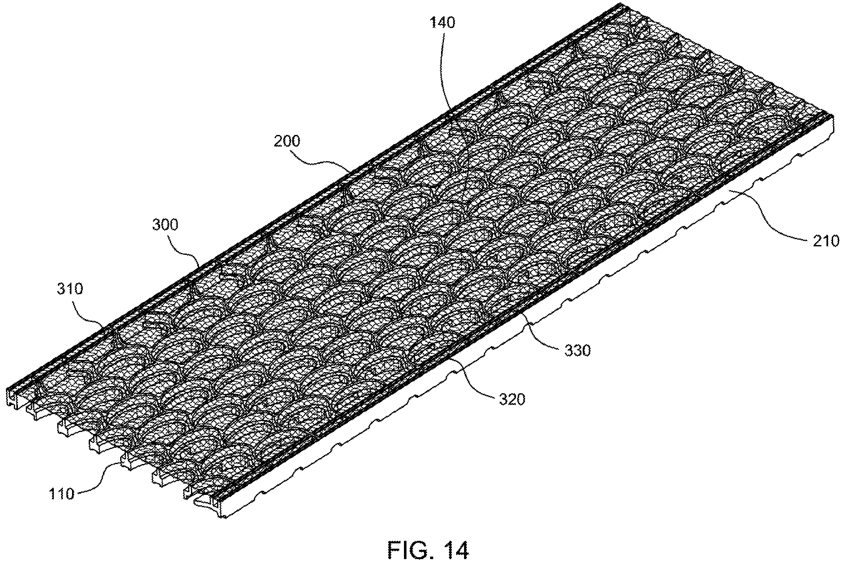 Patent US12158003 Figure 17 – Systems and methods for modular platform for gutter guard systems with interchangeable components