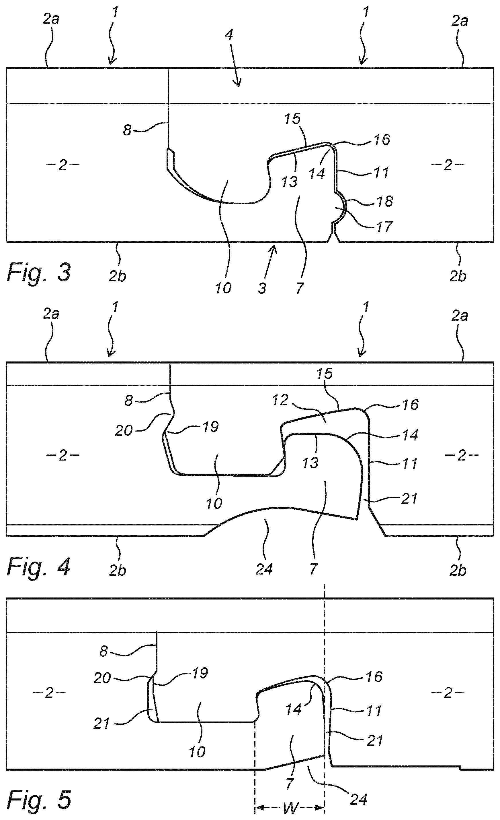 Patent US12158010 Figure 2 – Panel, in particular a floor panel or a wall panel