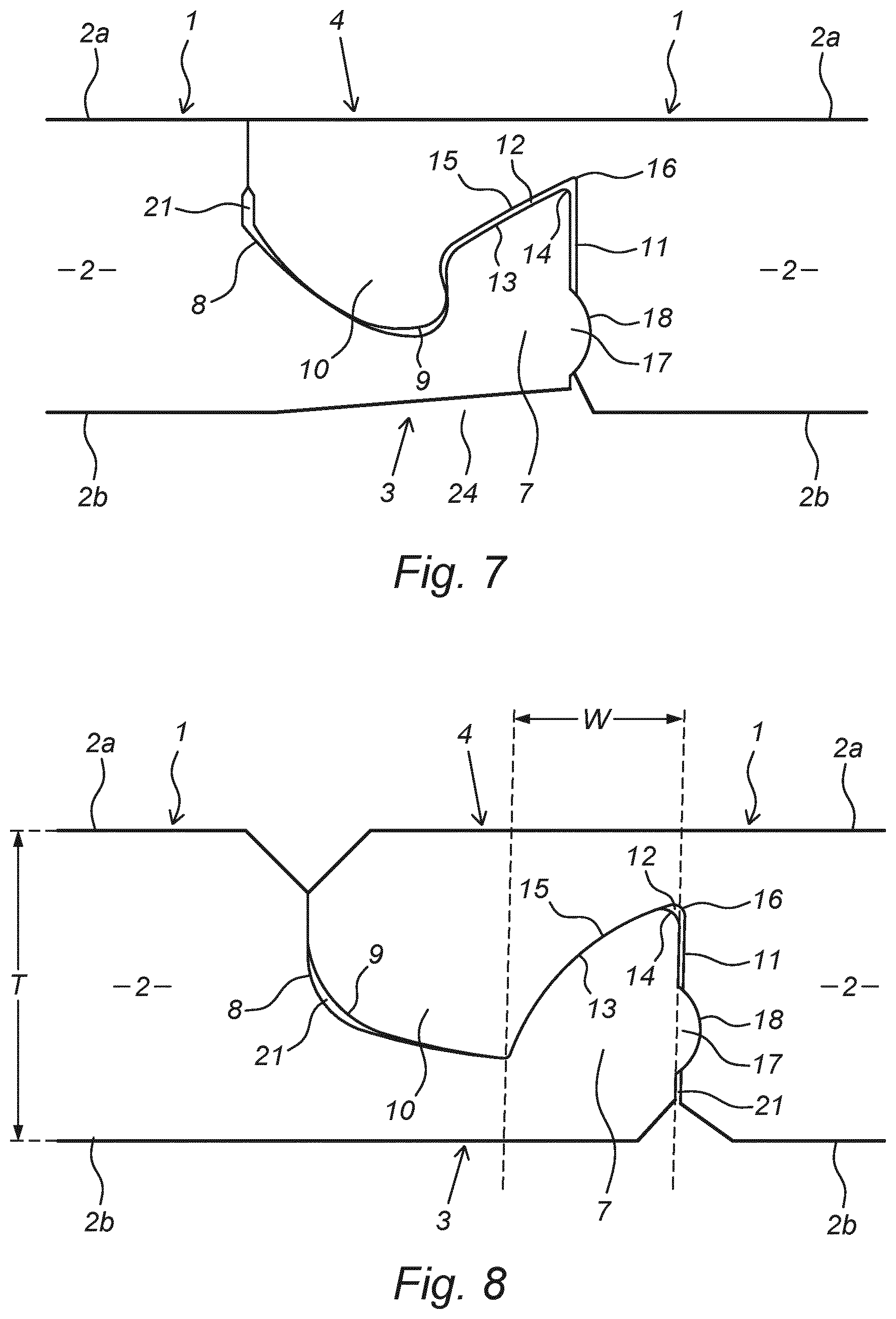 Patent US12158010 Figure 4 – Panel, in particular a floor panel or a wall panel