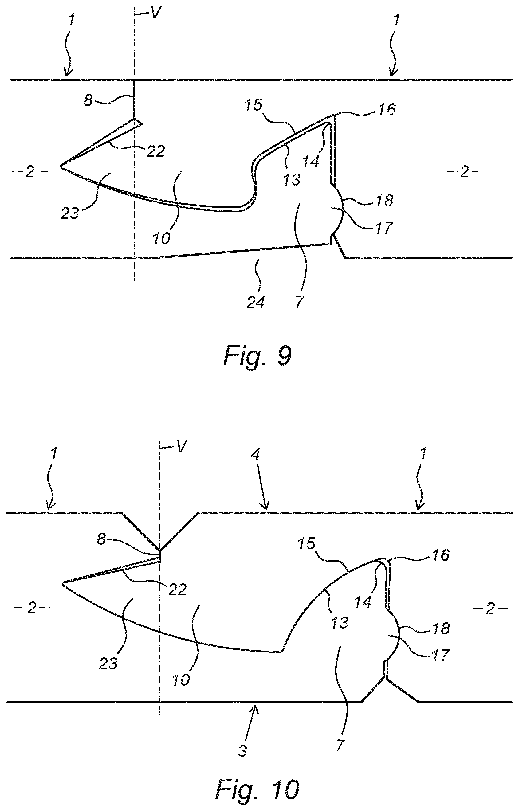 Patent US12158010 Figure 5 – Panel, in particular a floor panel or a wall panel