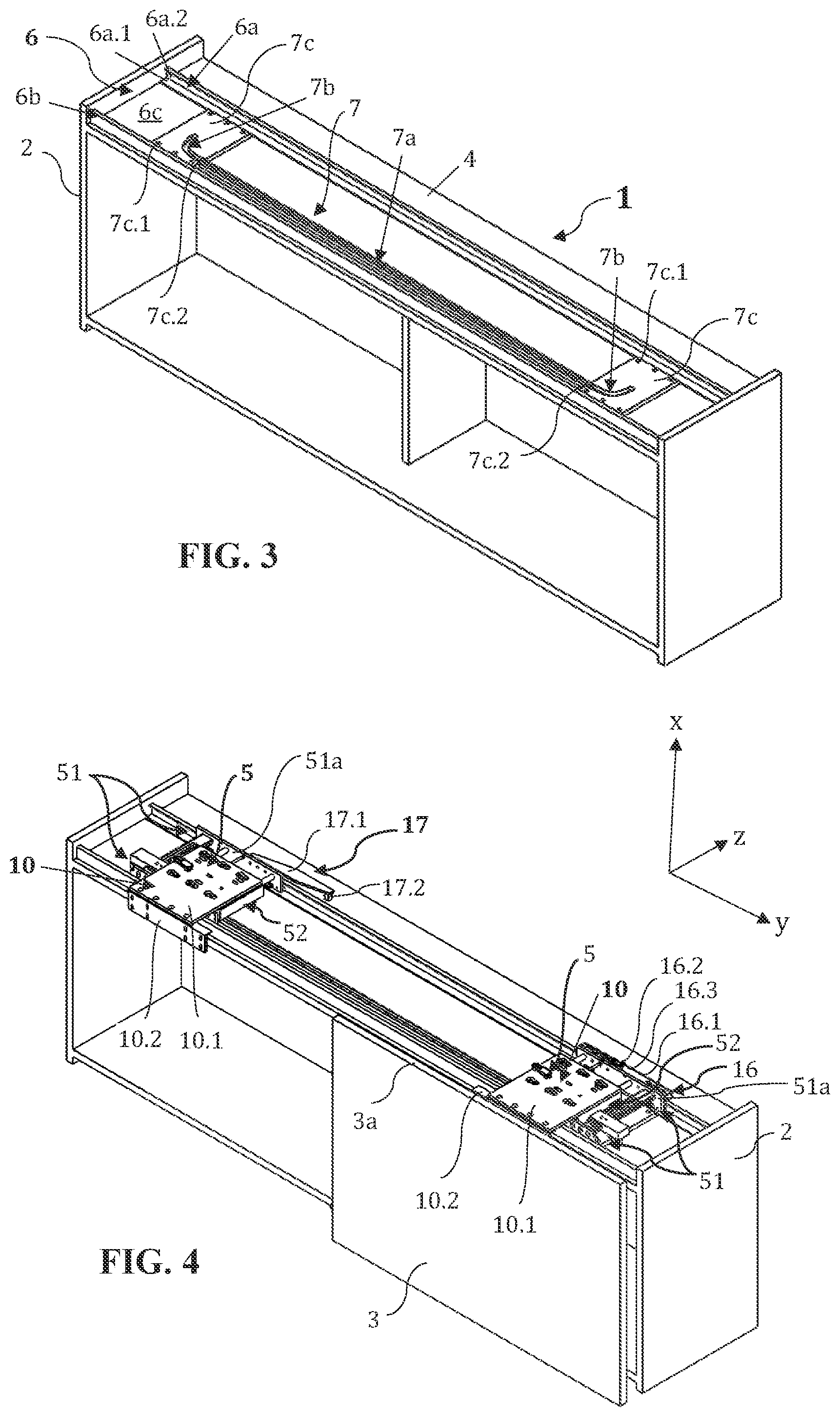 Patent US12158031 Figure 2 – Device for a sliding door