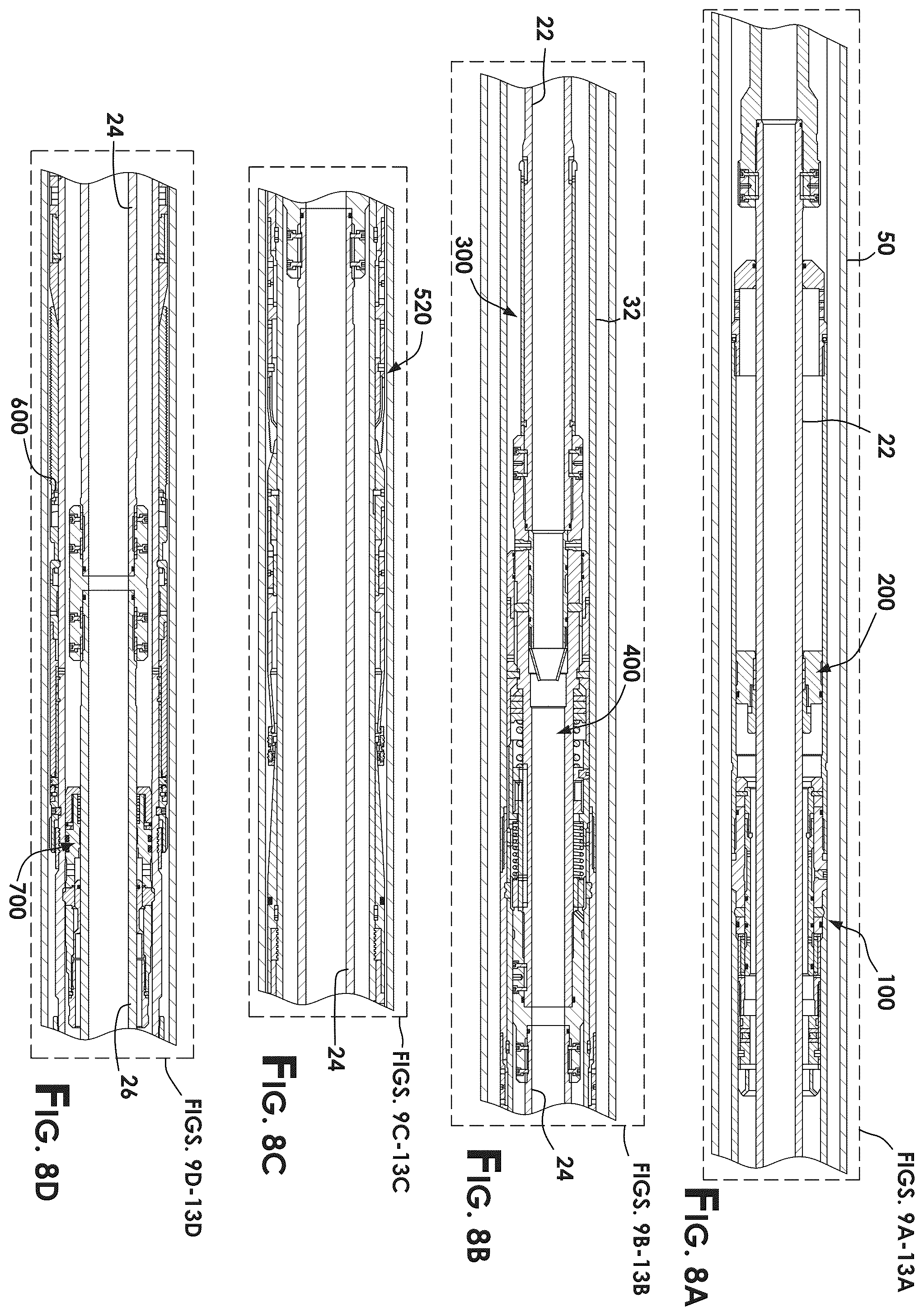 Patent US12158059 Figure 10 – Running tool for a liner string