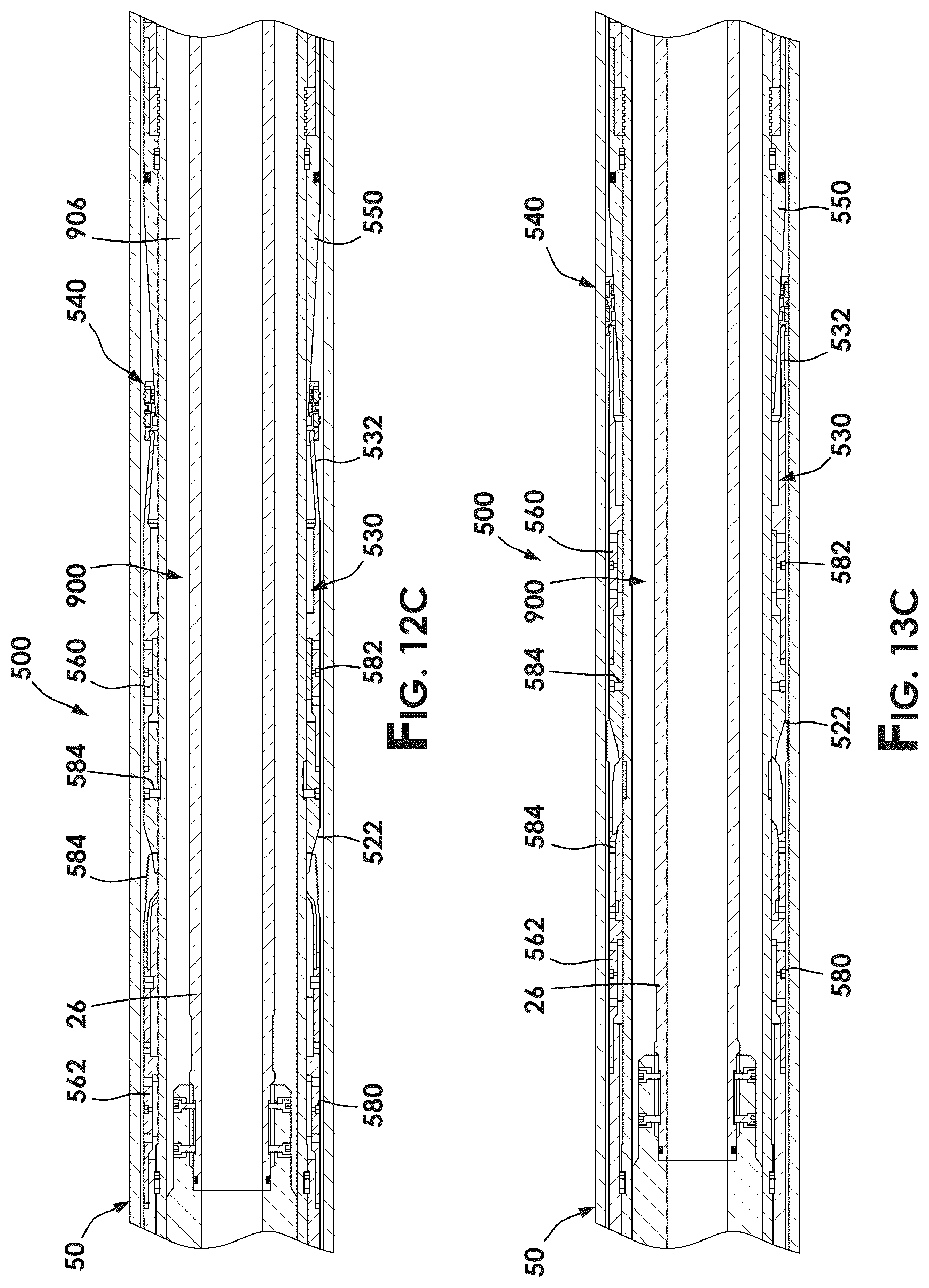 Patent US12158059 Figure 17 – Running tool for a liner string