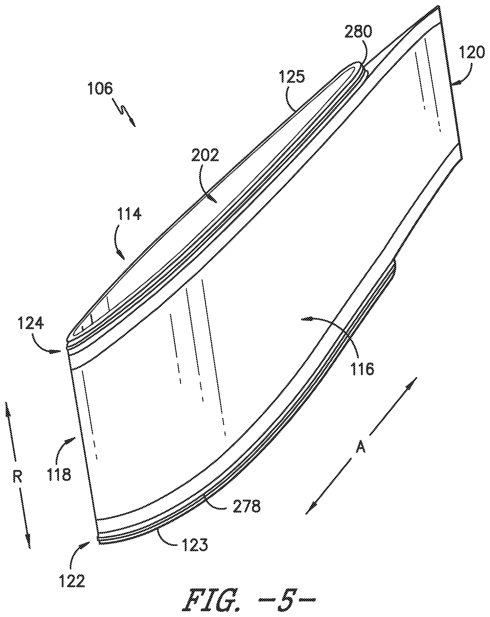 Patent US12158087 Figure 6 – Fairing assembly