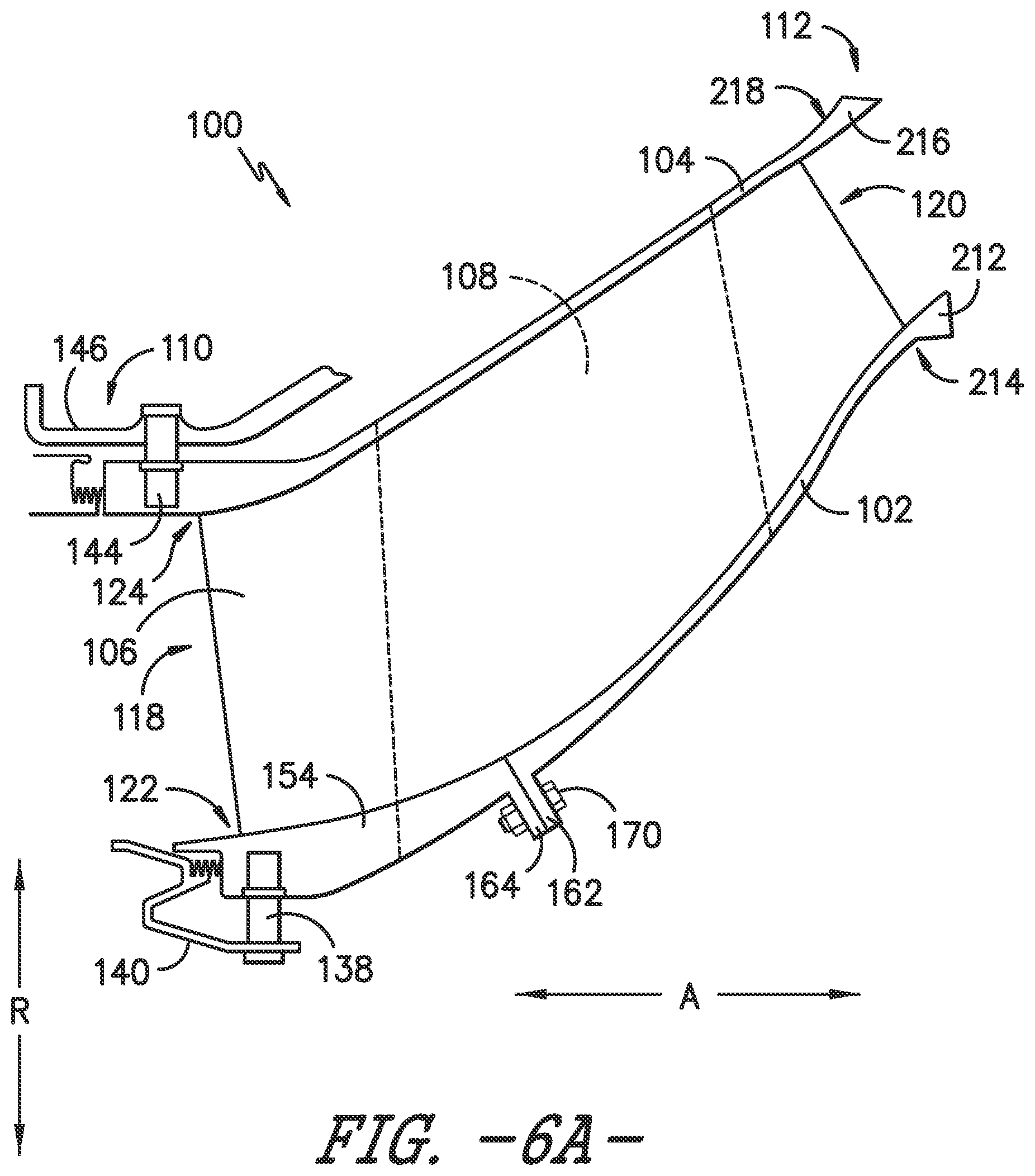Patent US12158087 Figure 7 – Fairing assembly