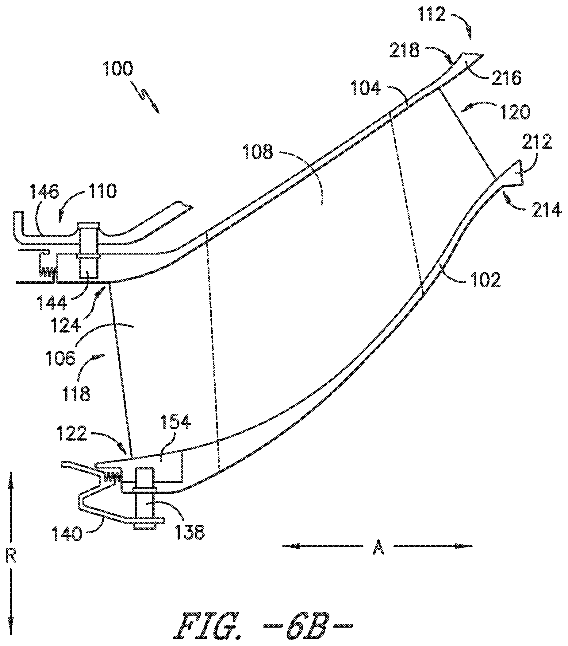 Patent US12158087 Figure 8 – Fairing assembly