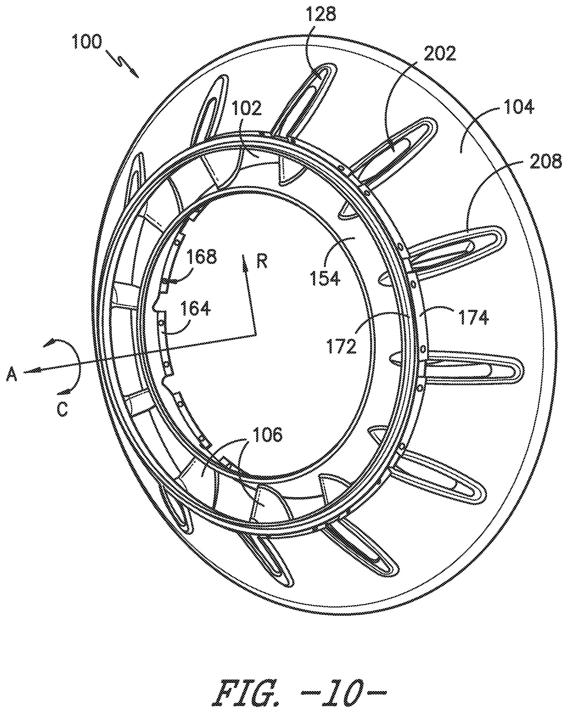 Patent US12158087 Figure 12 – Fairing assembly