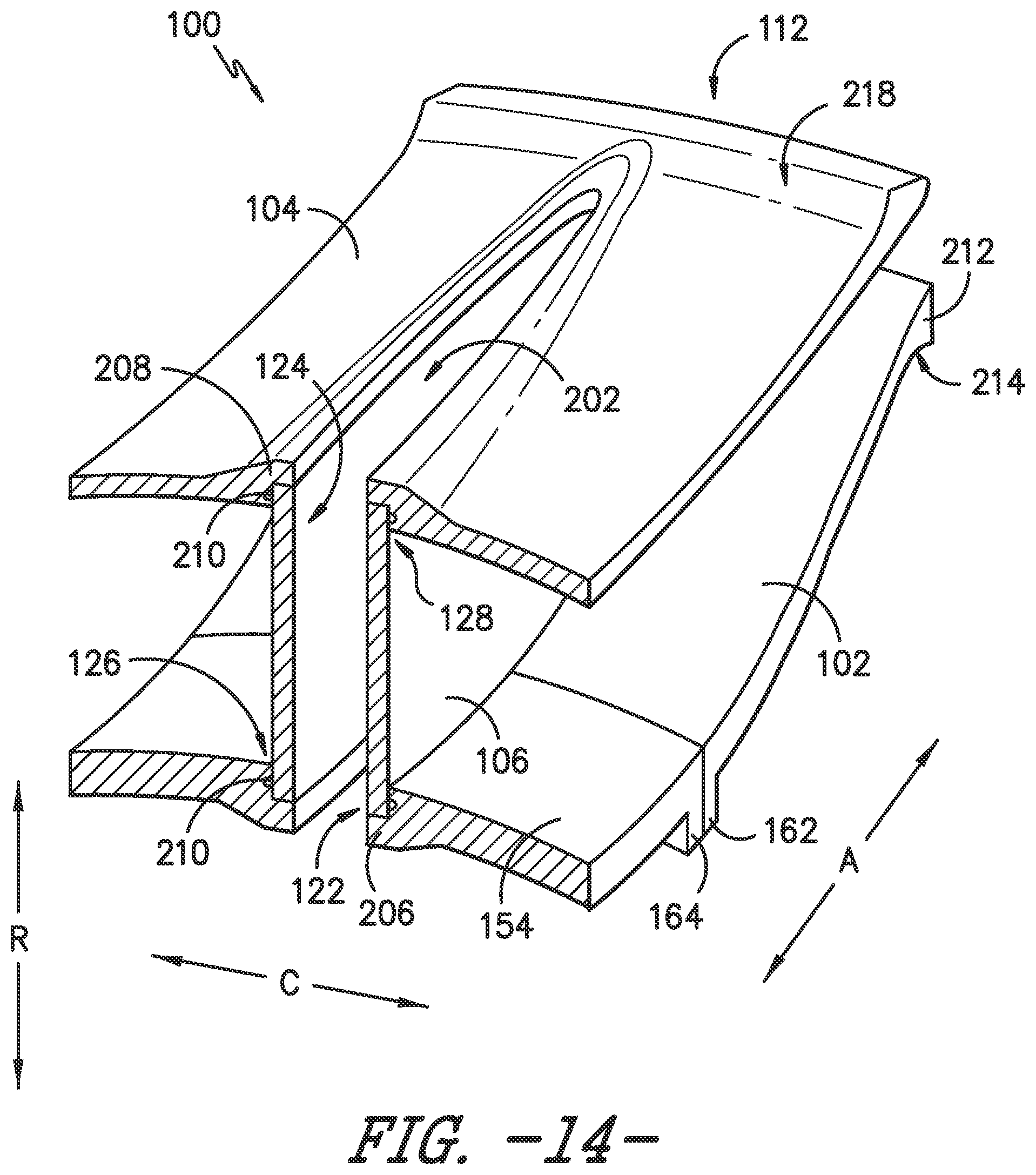 Patent US12158087 Figure 16 – Fairing assembly