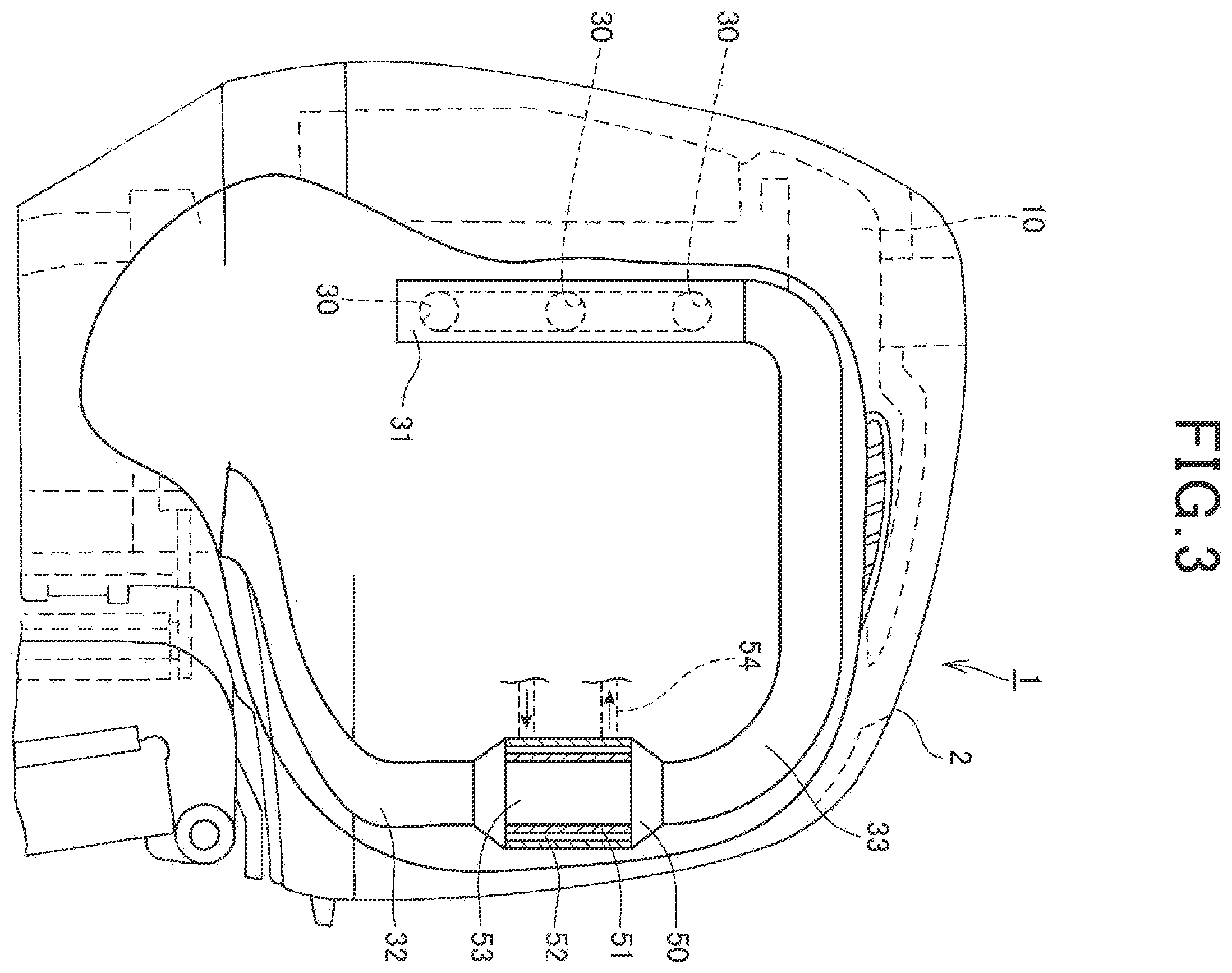 Patent US12158091 Figure 3 – V-type engine, outboard motor, and watercraft