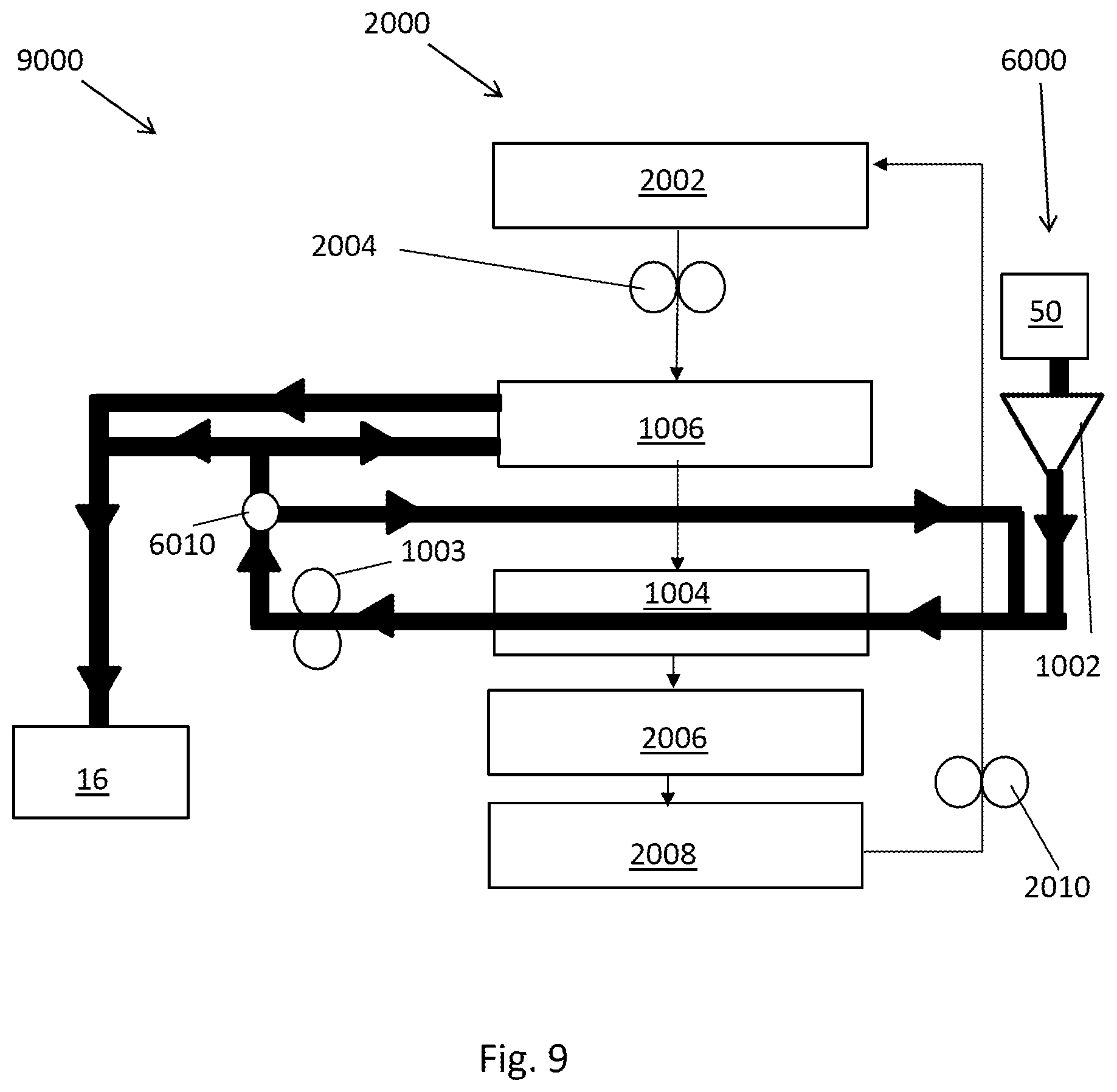Patent US12158115 Figure 10 – Gas turbine engine heat exchange