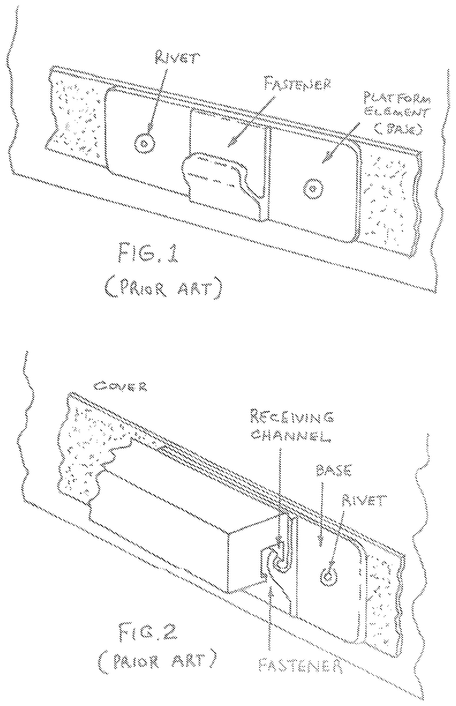 Patent US12158174 Figure 1 – Cover fastener and system for fastening a cover