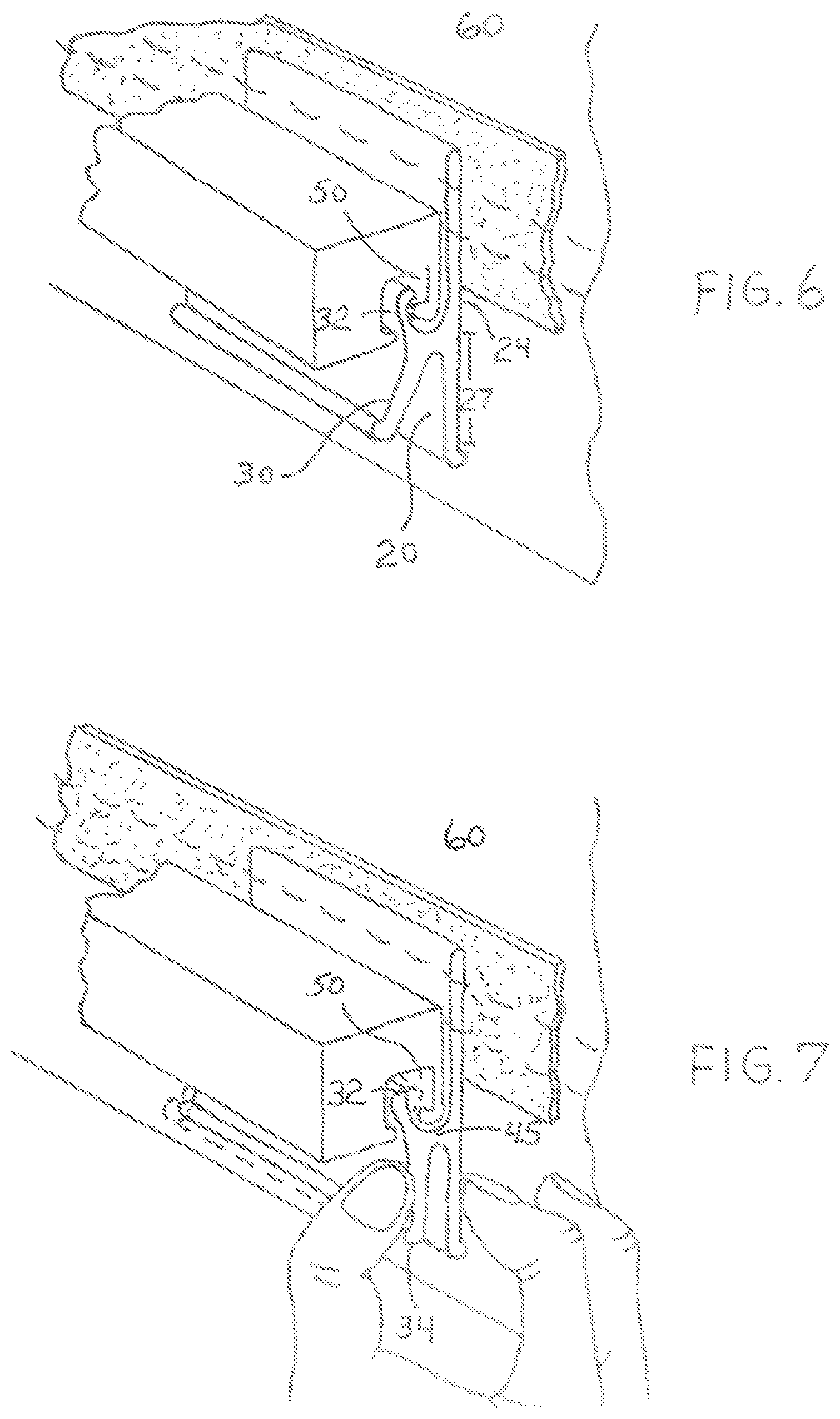 Patent US12158174 Figure 4 – Cover fastener and system for fastening a cover