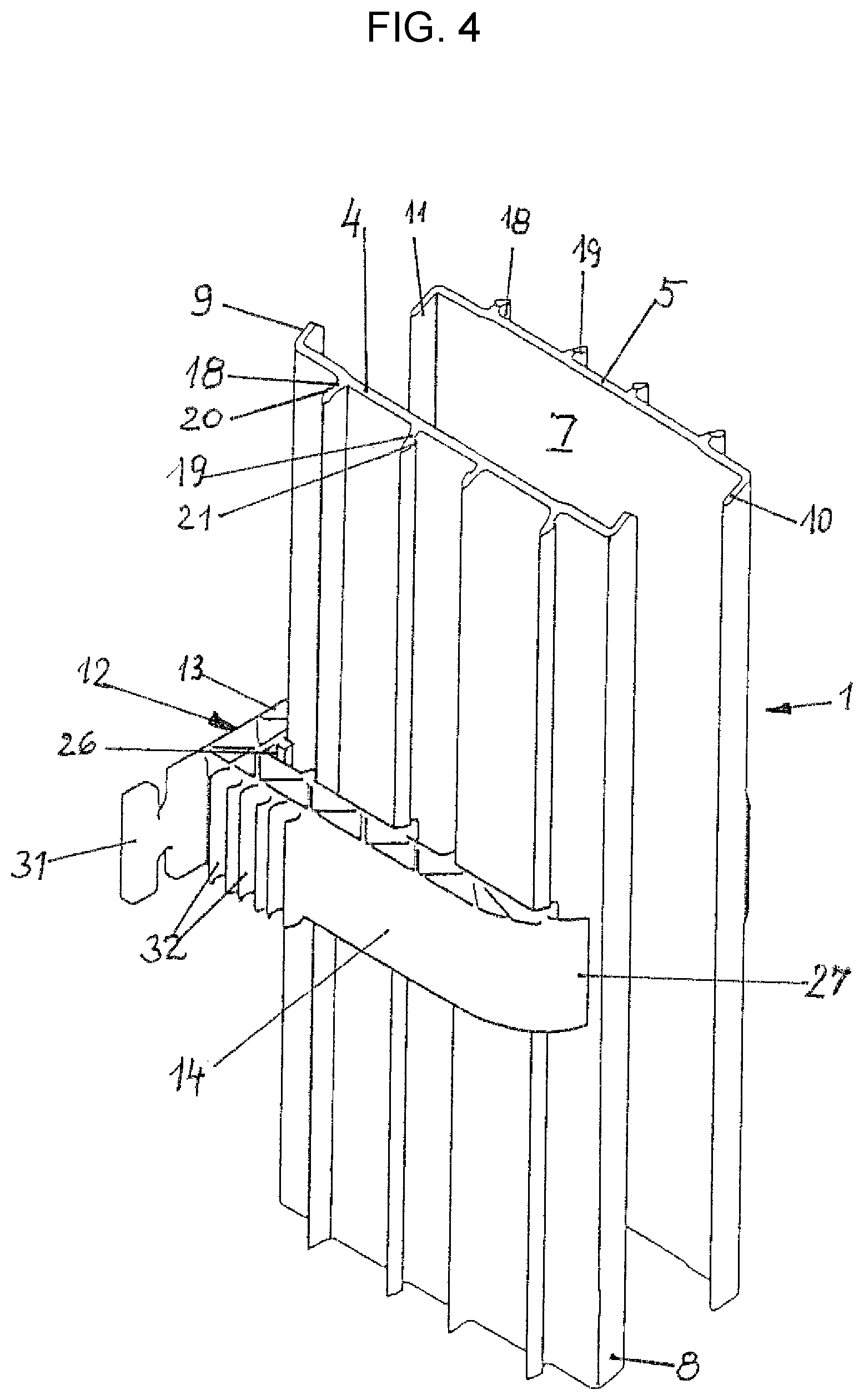 Patent US12158193 Figure 3 – Vertical guide channel