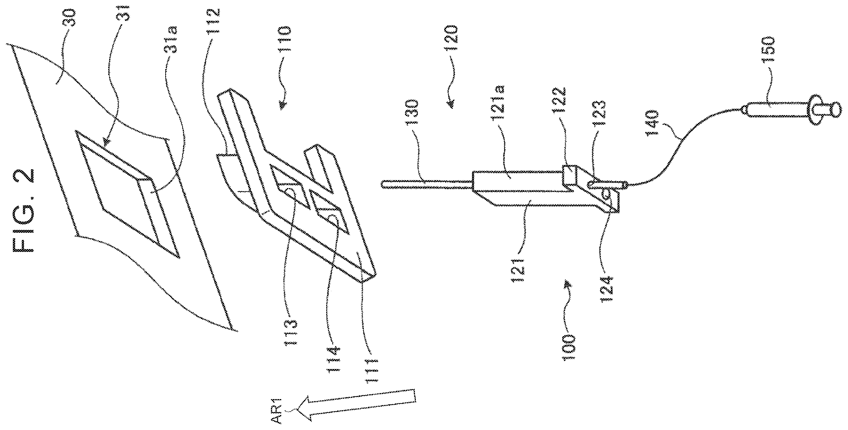 Patent US12158237 Figure 2 – Insertion amount grasping device