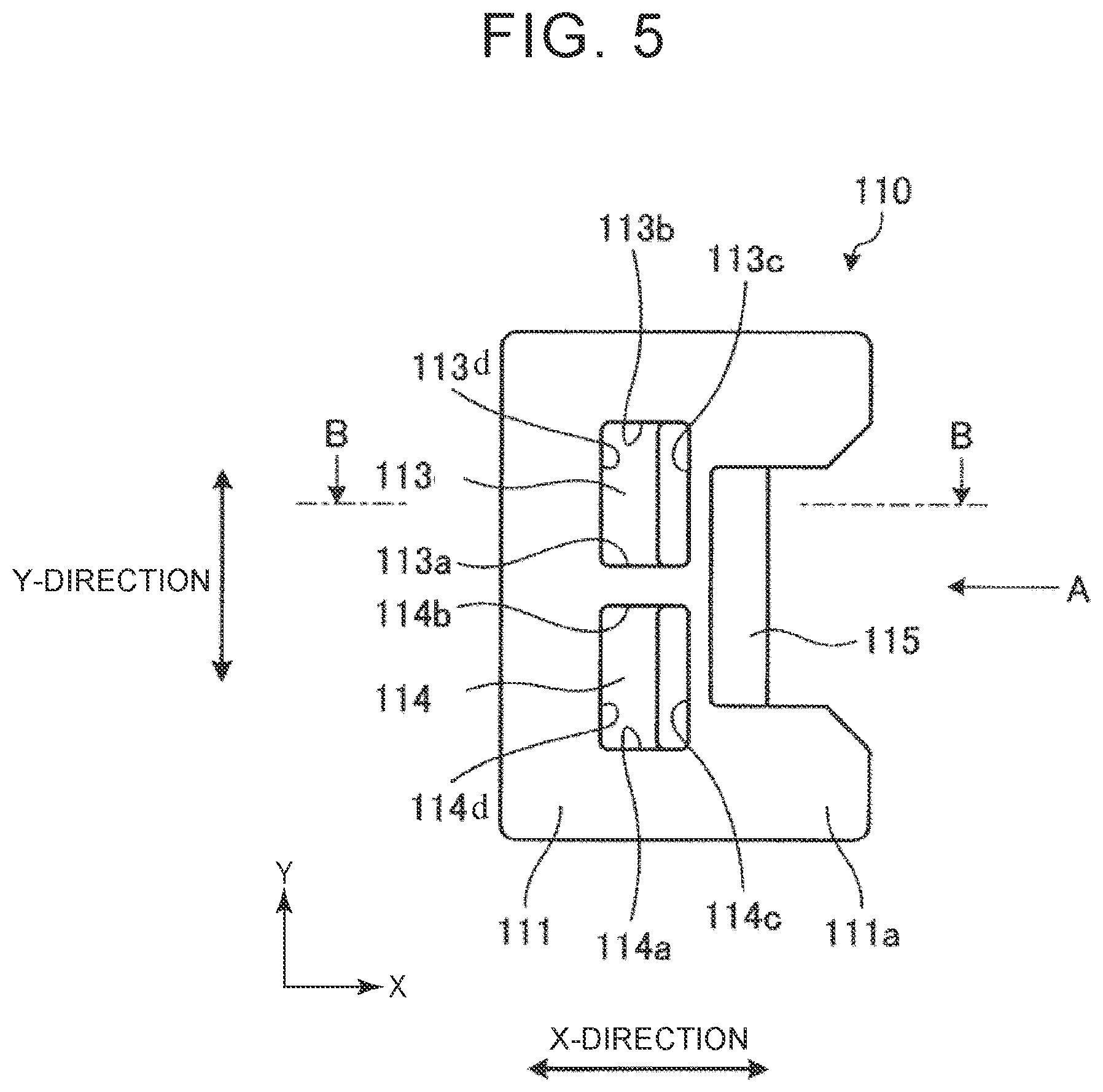 Patent US12158237 Figure 5 – Insertion amount grasping device