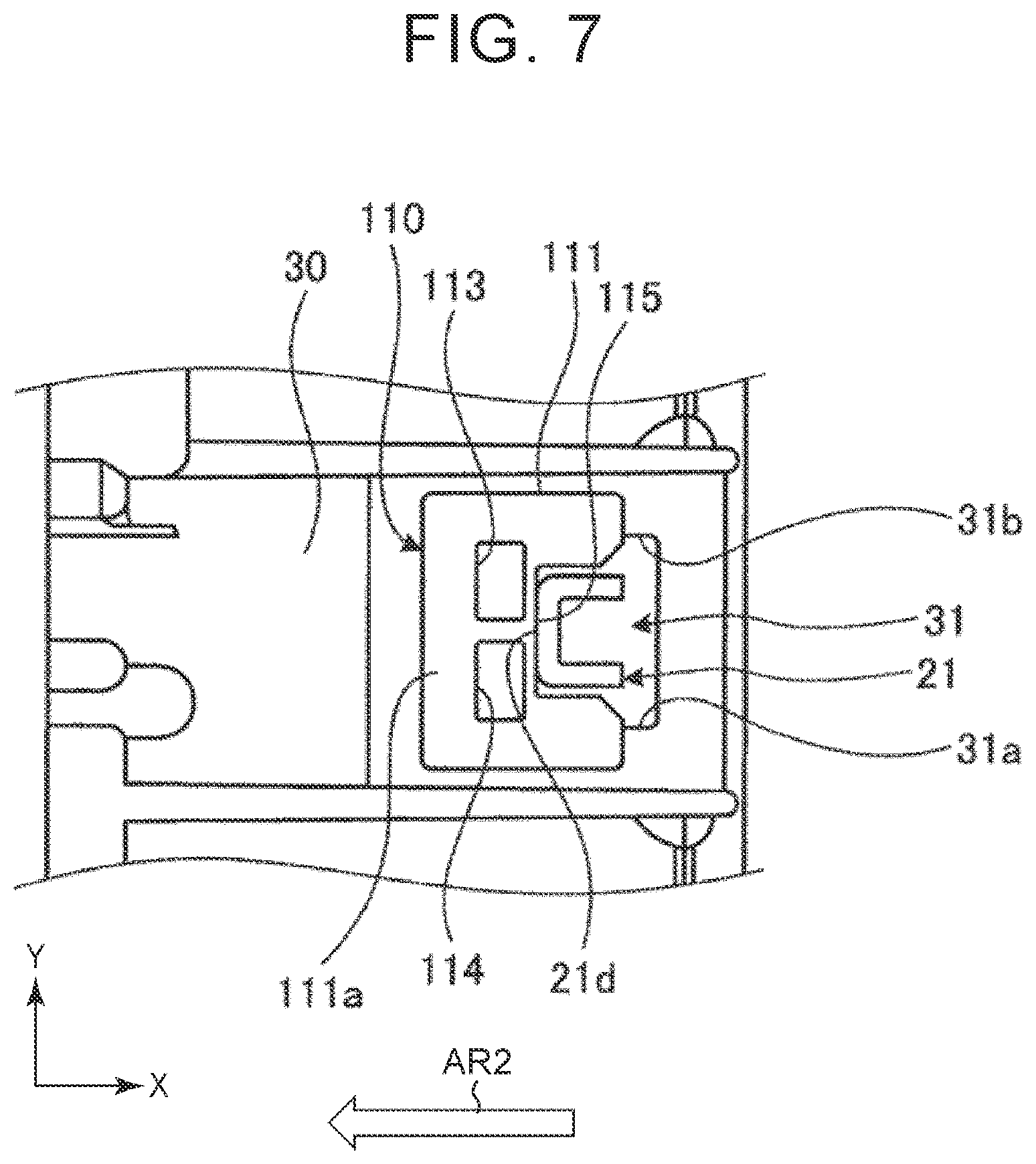 Patent US12158237 Figure 8 – Insertion amount grasping device