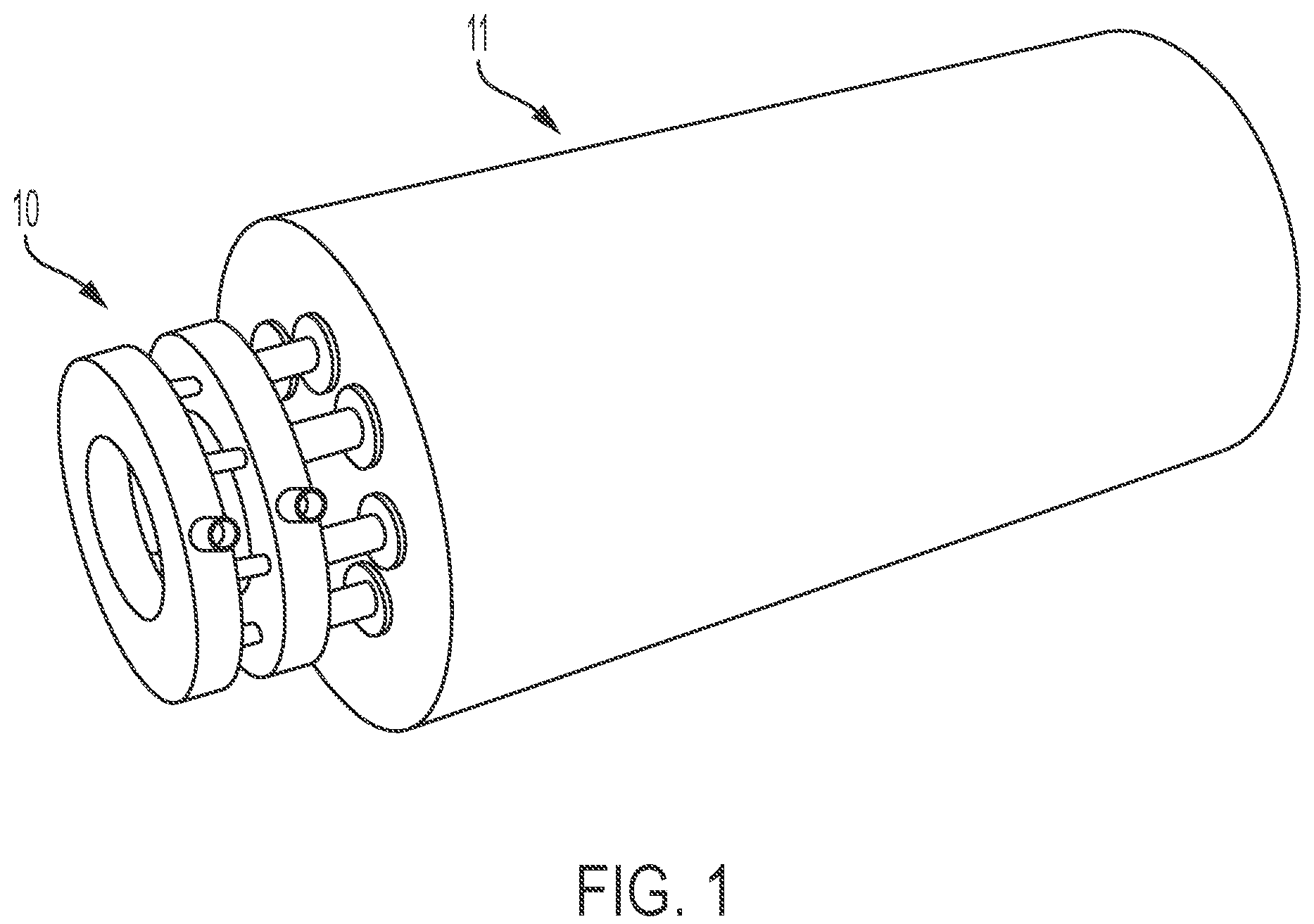 Patent US12158265 Figure 1 – Burners for use in producing synthesis gas