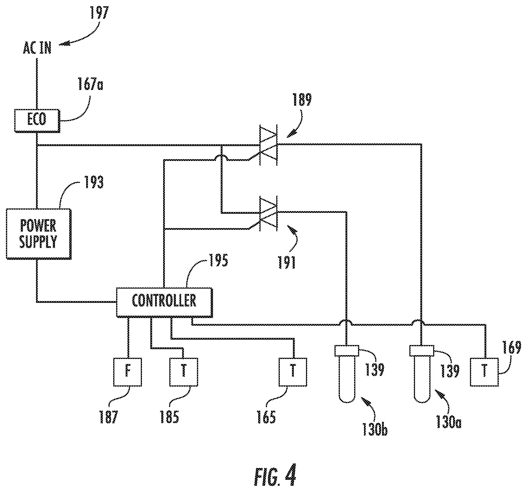 Patent US12158287 Figure 4 – Electric water heater having internal heat concentrator