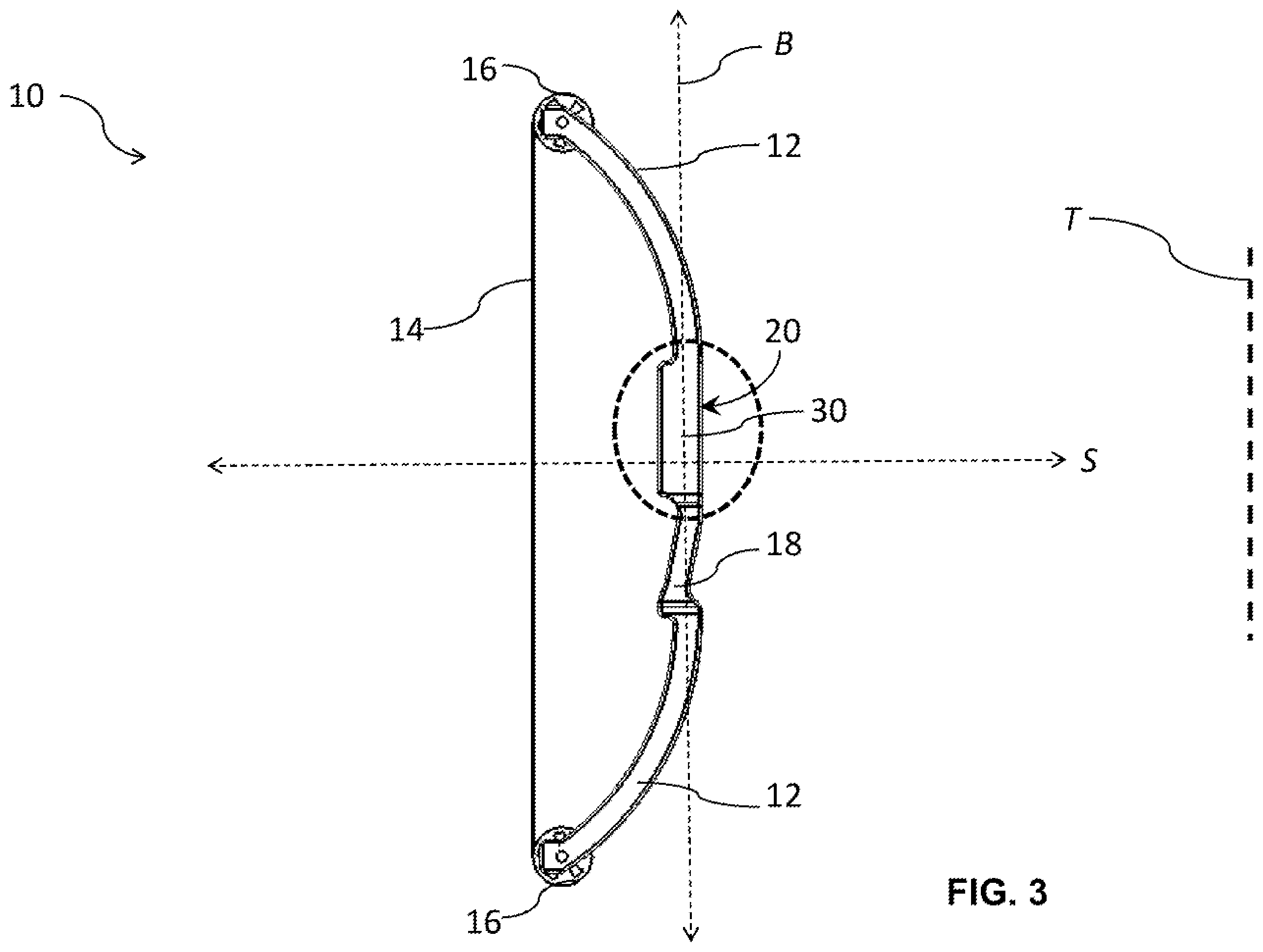 Patent US12158321 Figure 3 – Archery assembly and method