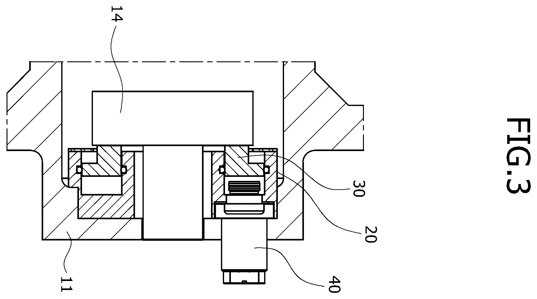 Patent US12158387 Figure 3 – Sensing device for electromechanical brake