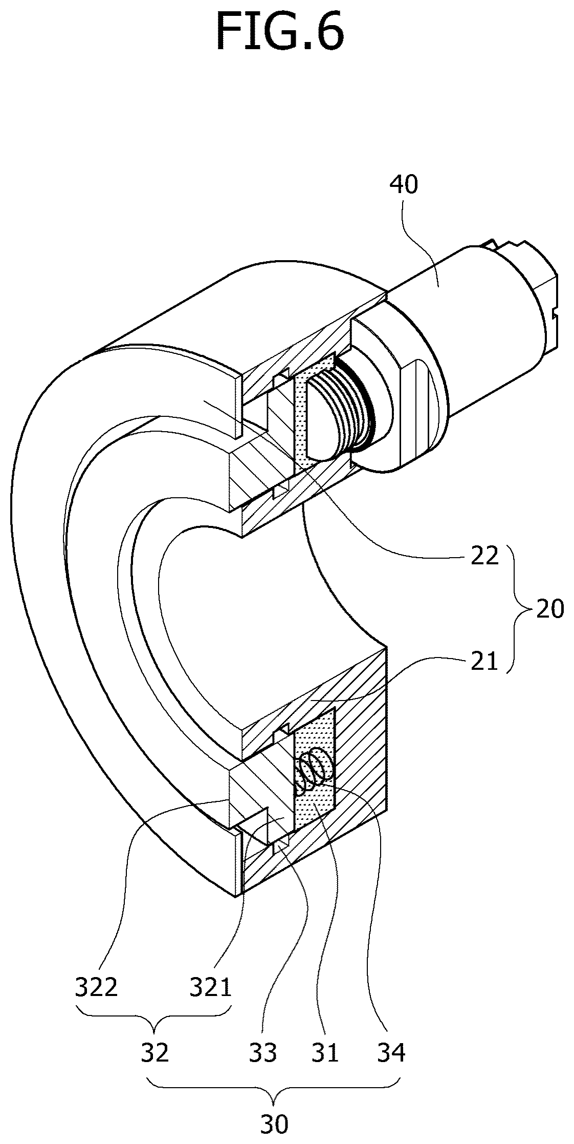 Patent US12158387 Figure 6 – Sensing device for electromechanical brake