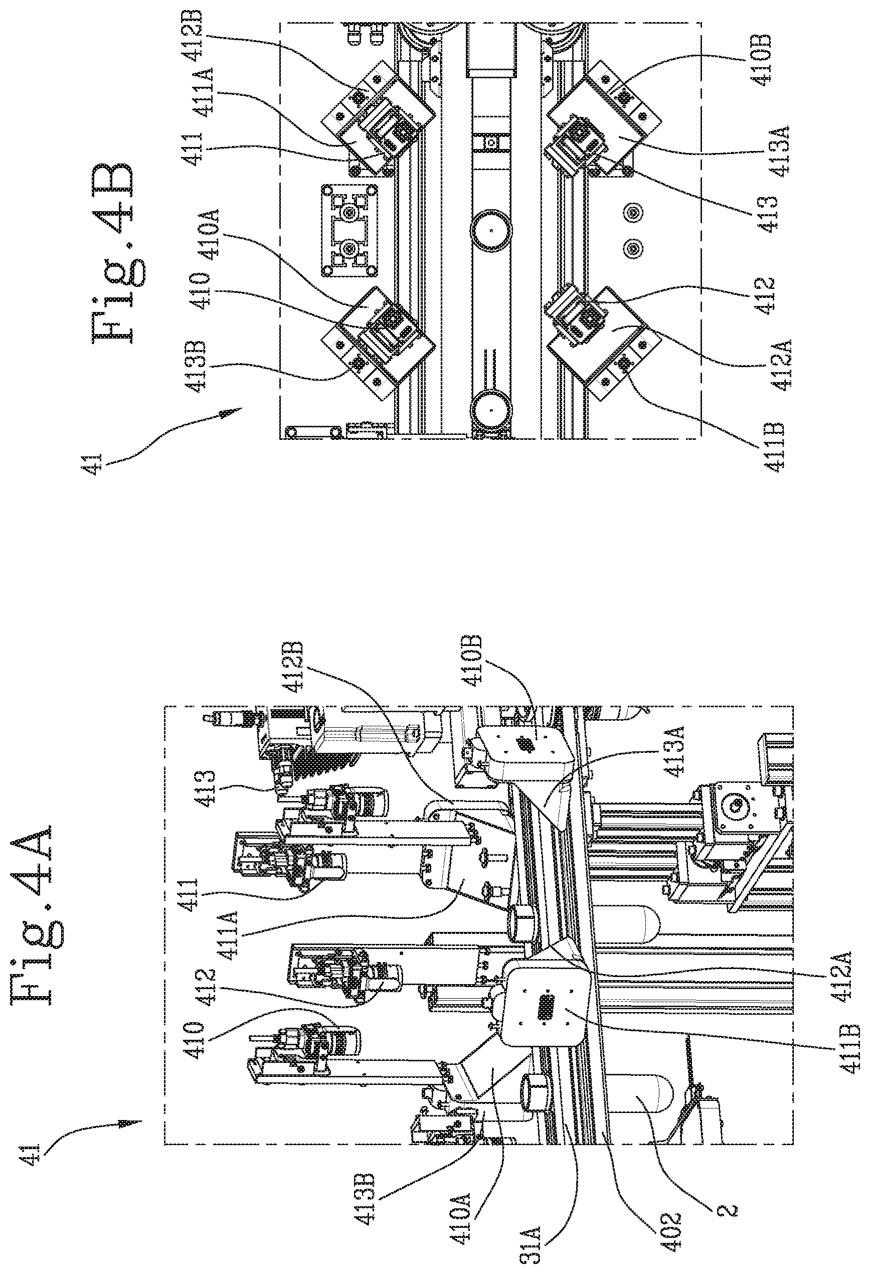 Patent US12158433 Figure 4 – Device for optical inspection of preforms