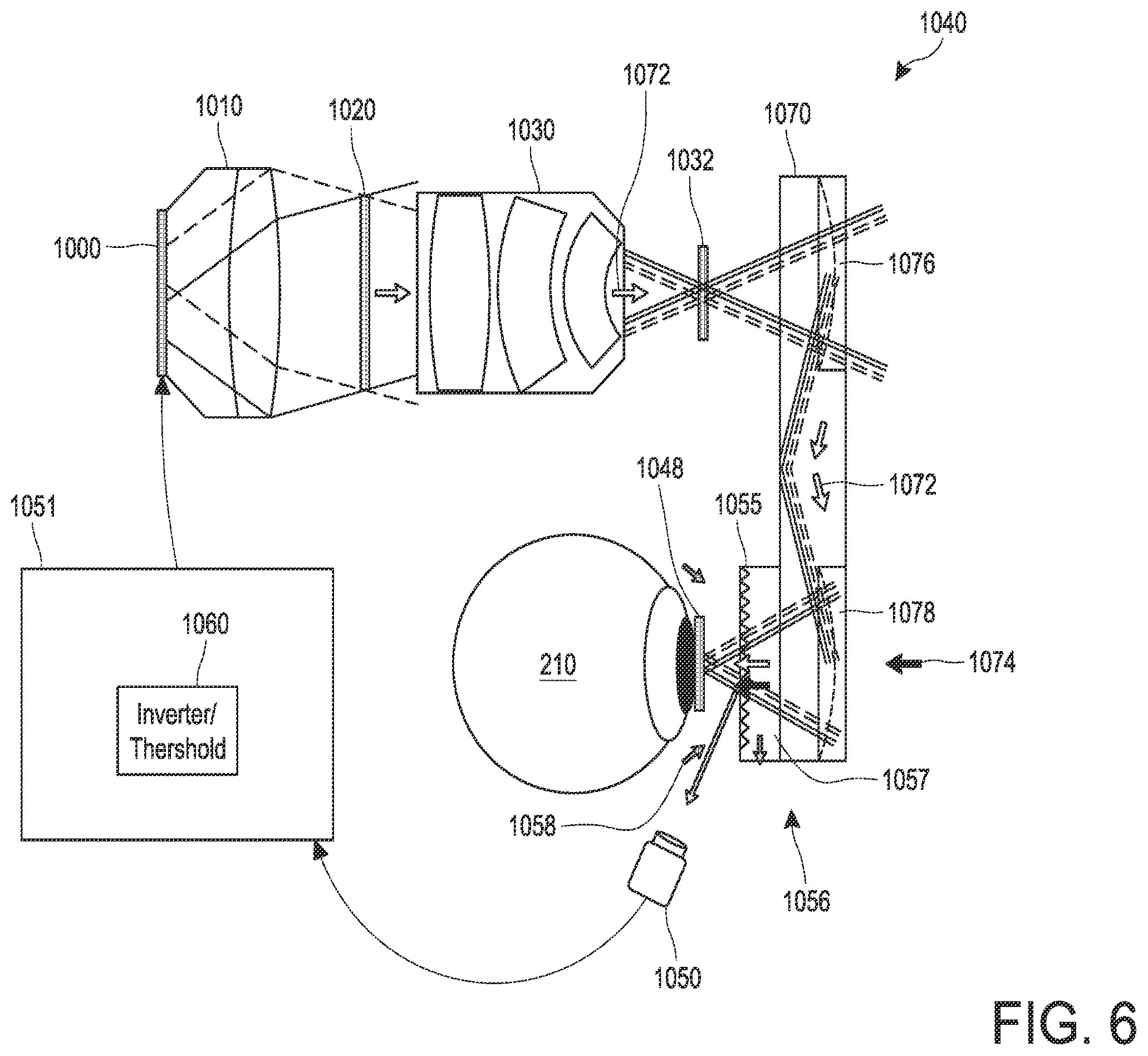 Patent US12158577 Figure 7 – Display system with low-latency pupil tracker