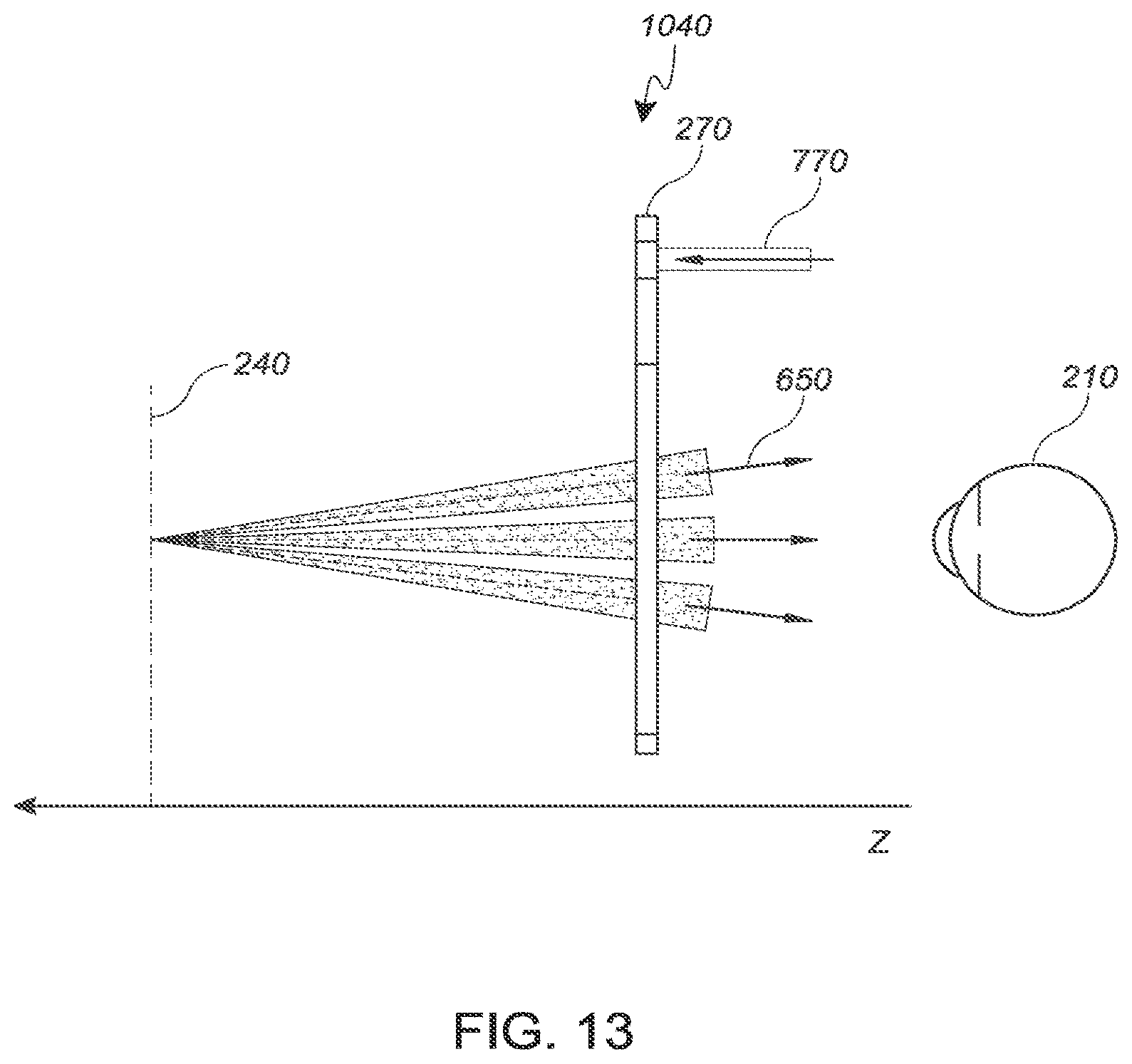 Patent US12158577 Figure 14 – Display system with low-latency pupil tracker
