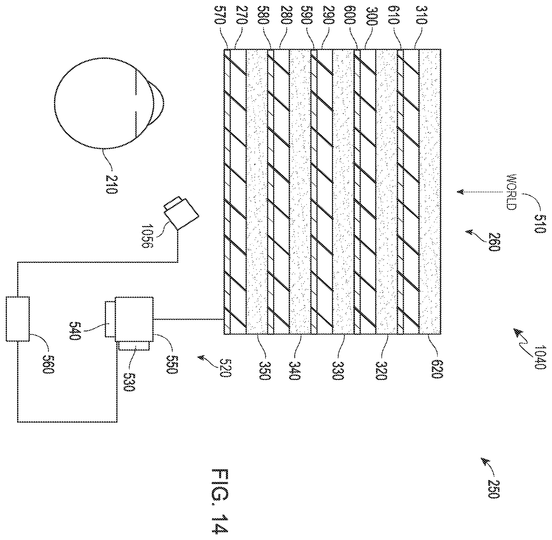 Patent US12158577 Figure 15 – Display system with low-latency pupil tracker