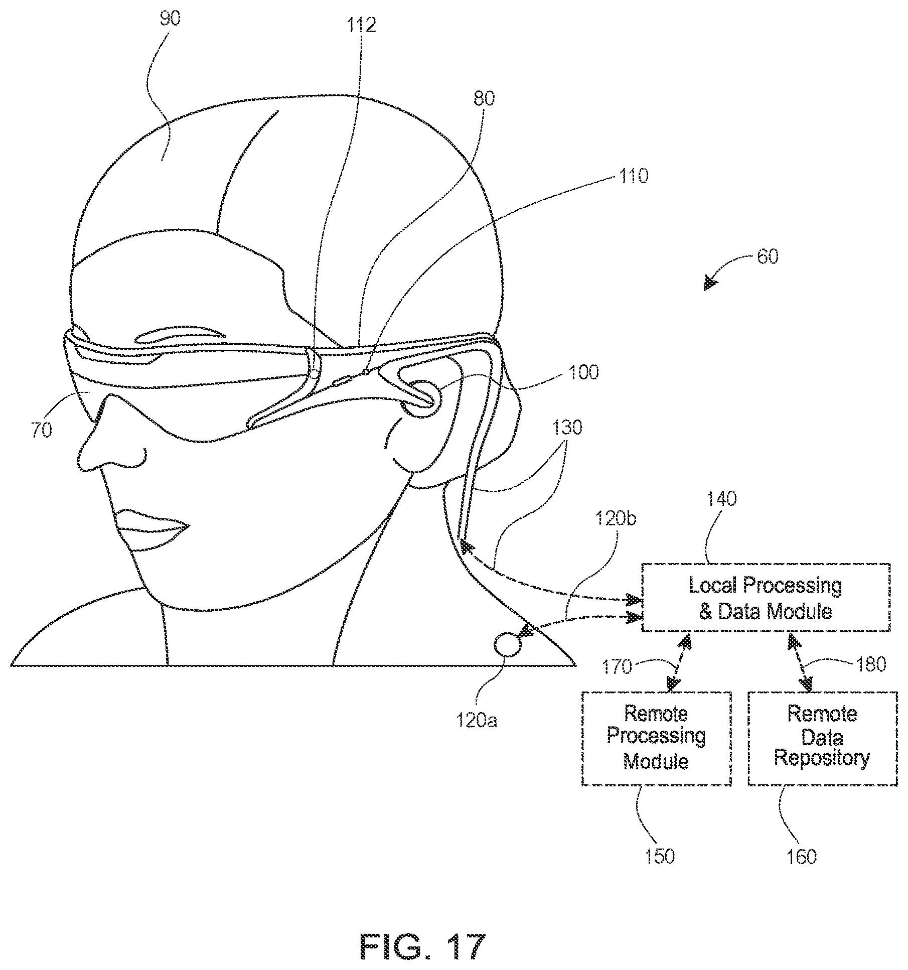 Patent US12158577 Figure 18 – Display system with low-latency pupil tracker