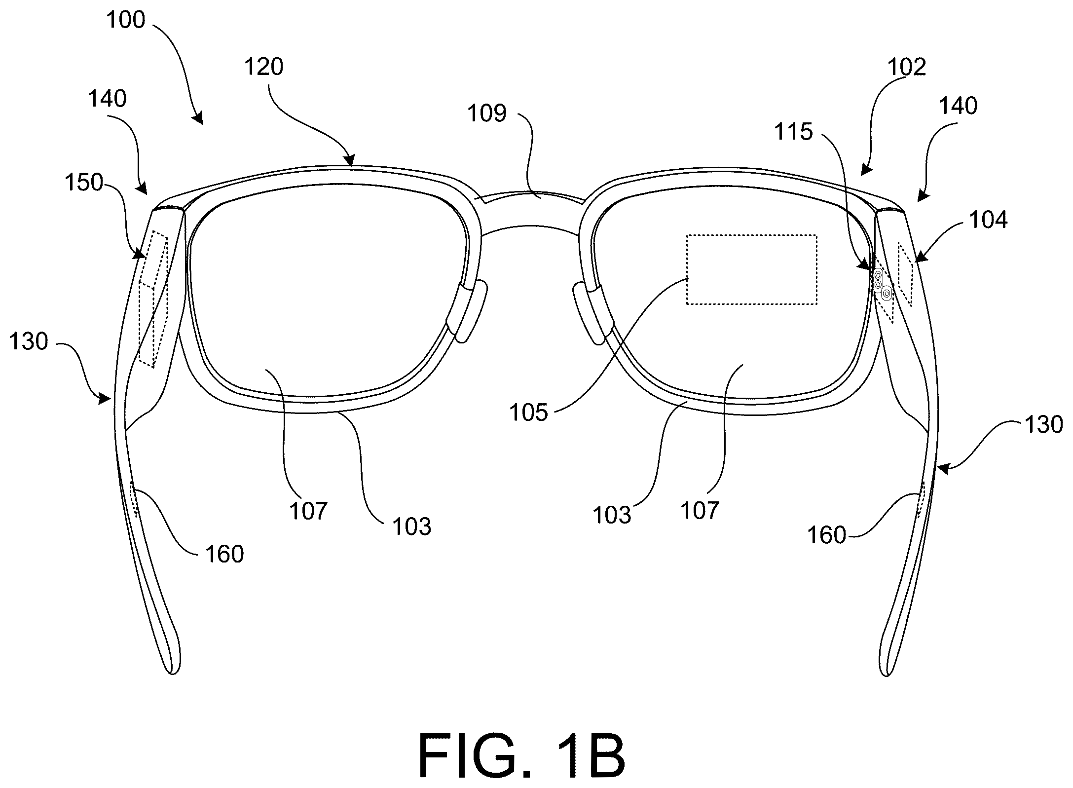 Patent US12158591 Figure 2 – Multi-pivot hinge for head mounted wearable device