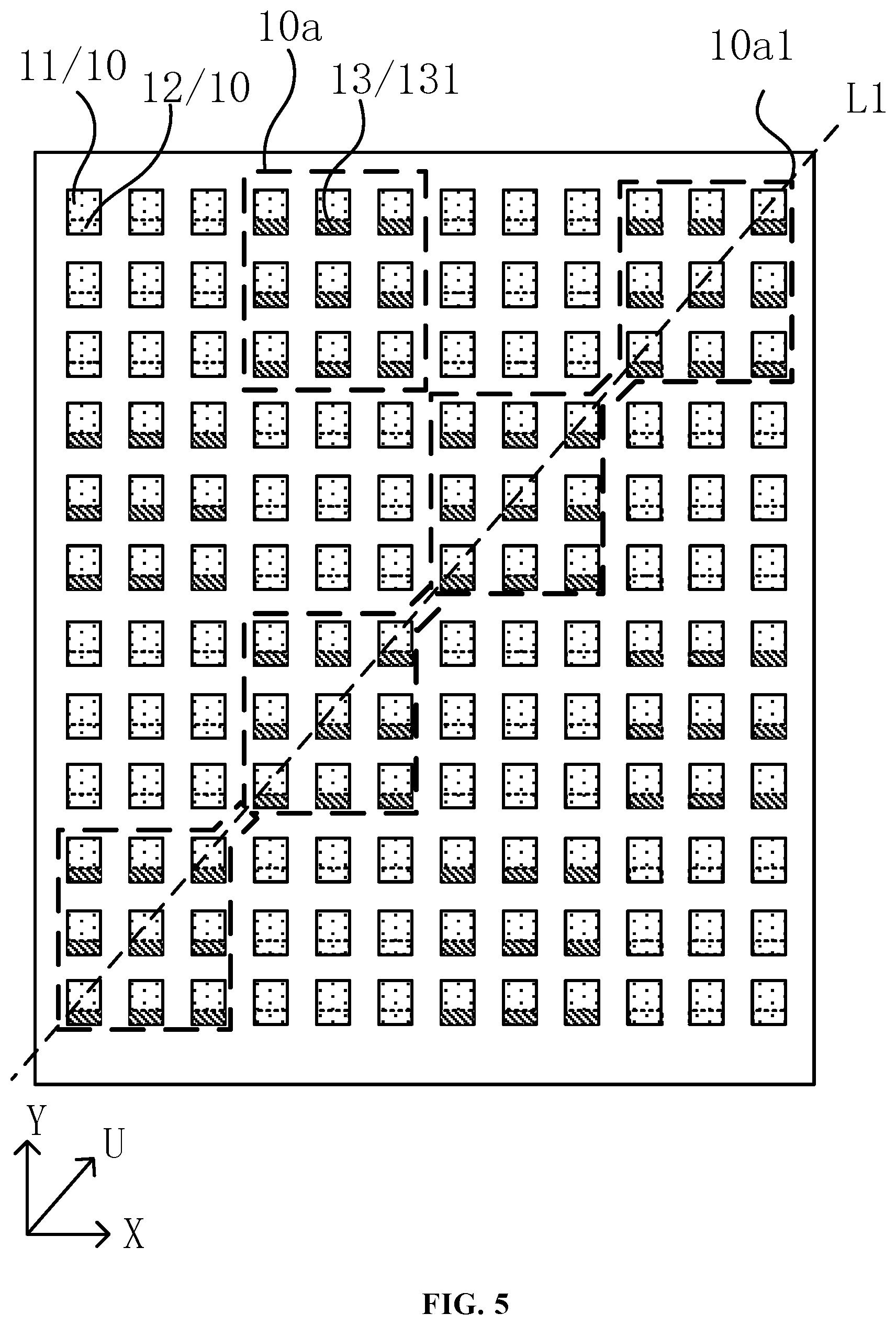 Patent US12158642 Figure 5 – Display panel and display apparatus