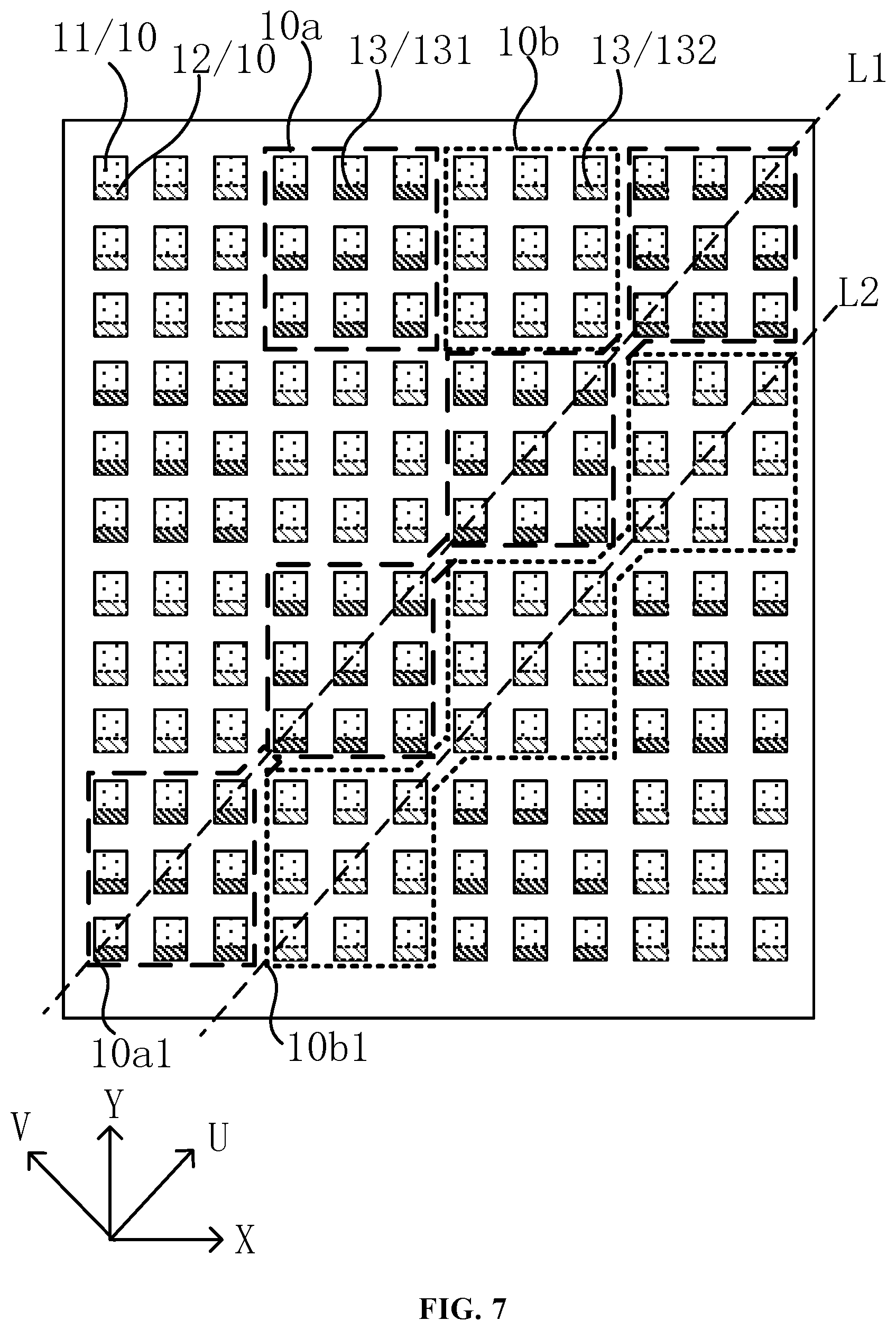 Patent US12158642 Figure 7 – Display panel and display apparatus
