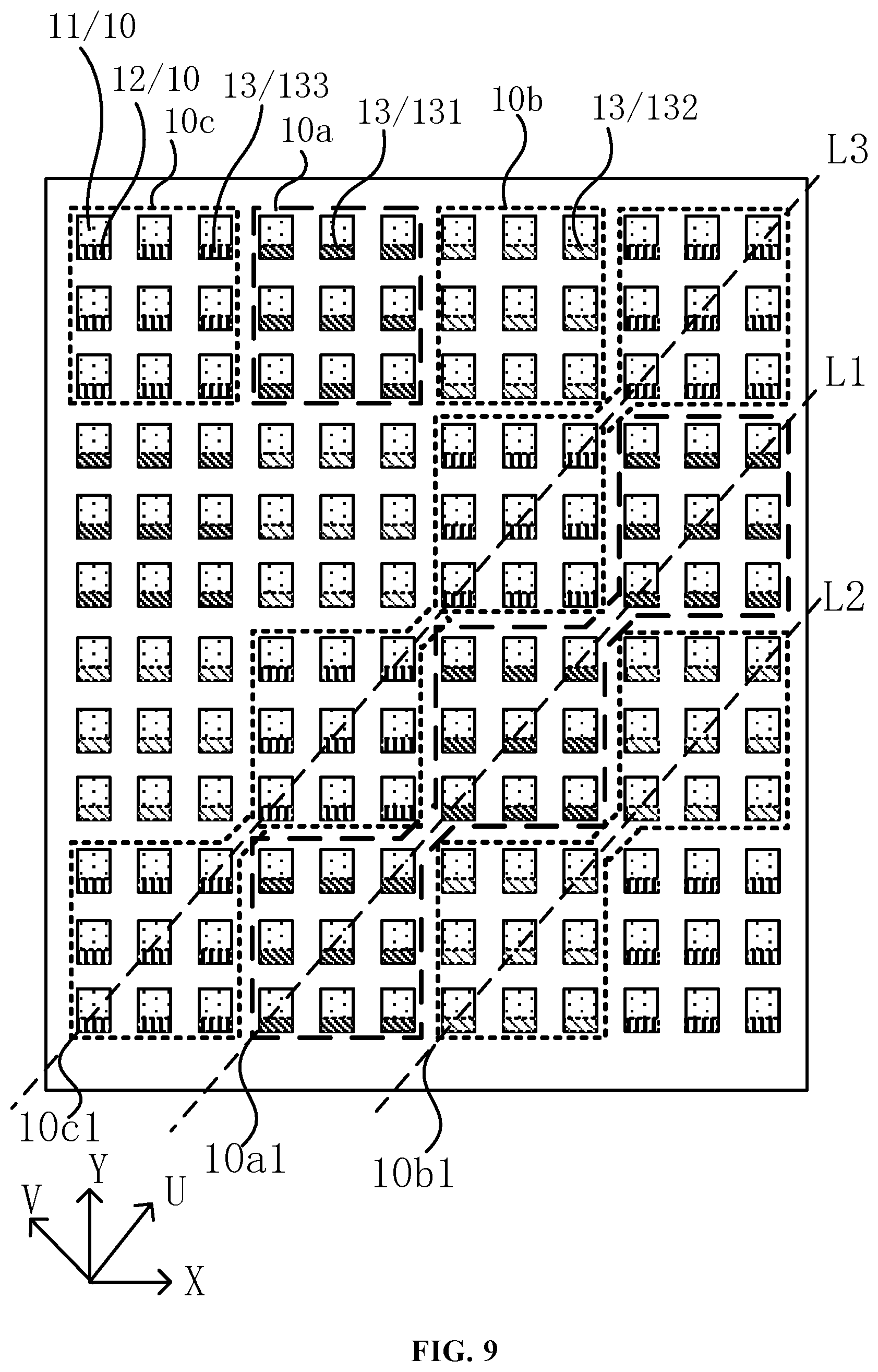 Patent US12158642 Figure 9 – Display panel and display apparatus