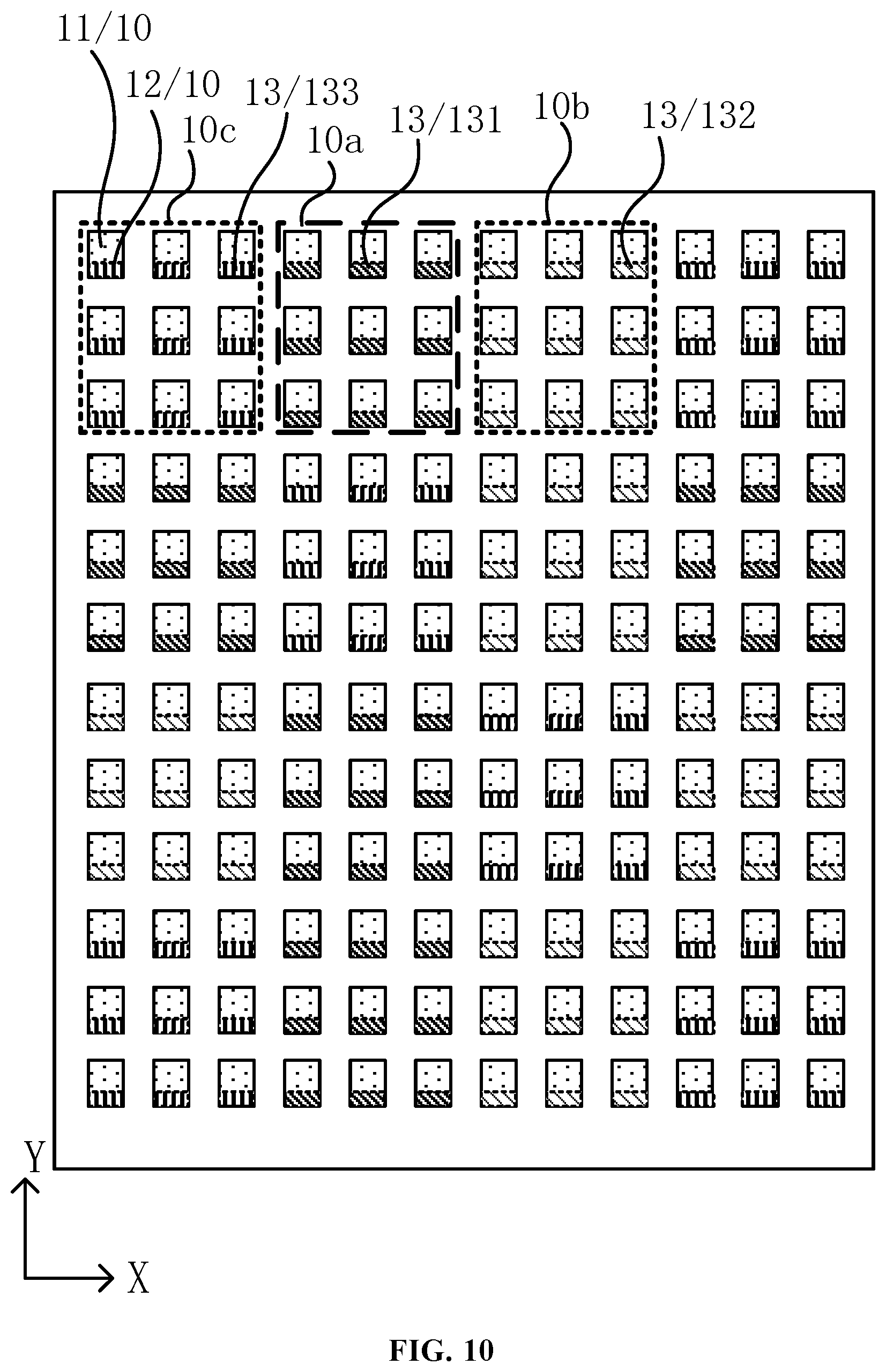 Patent US12158642 Figure 10 – Display panel and display apparatus