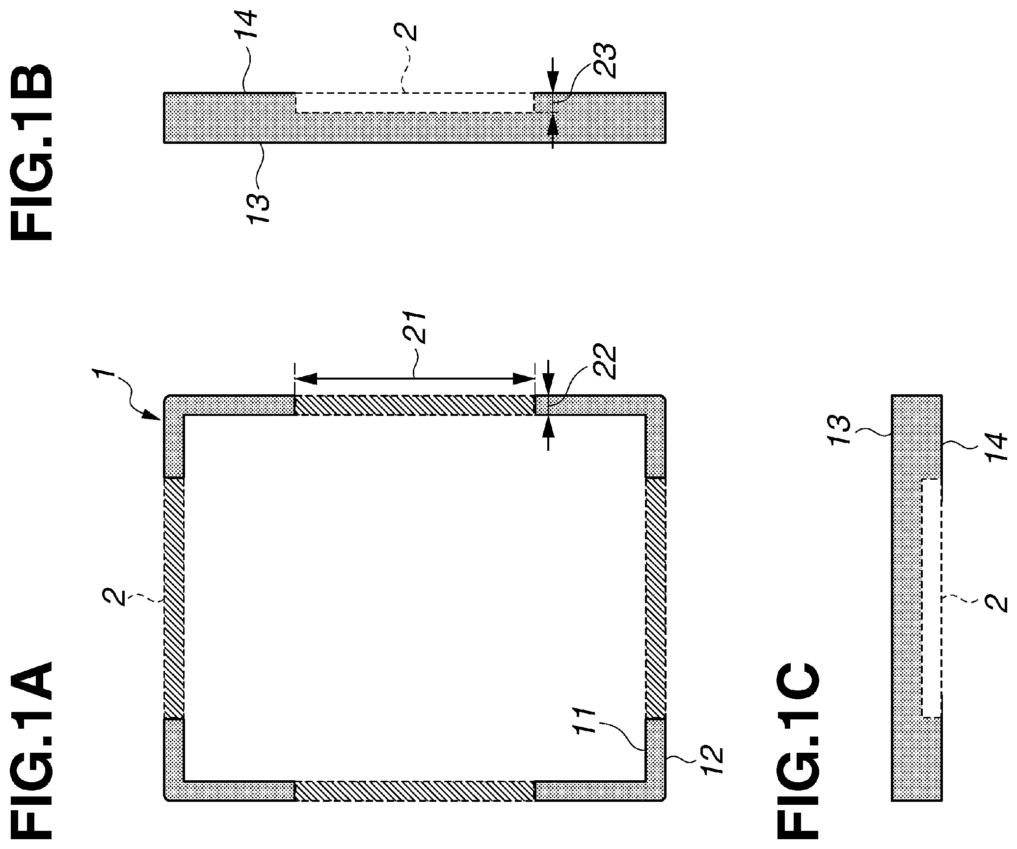 Patent US12158696 Figure 1 – Pellicle frame, pellicle, and method for peeling pellicle