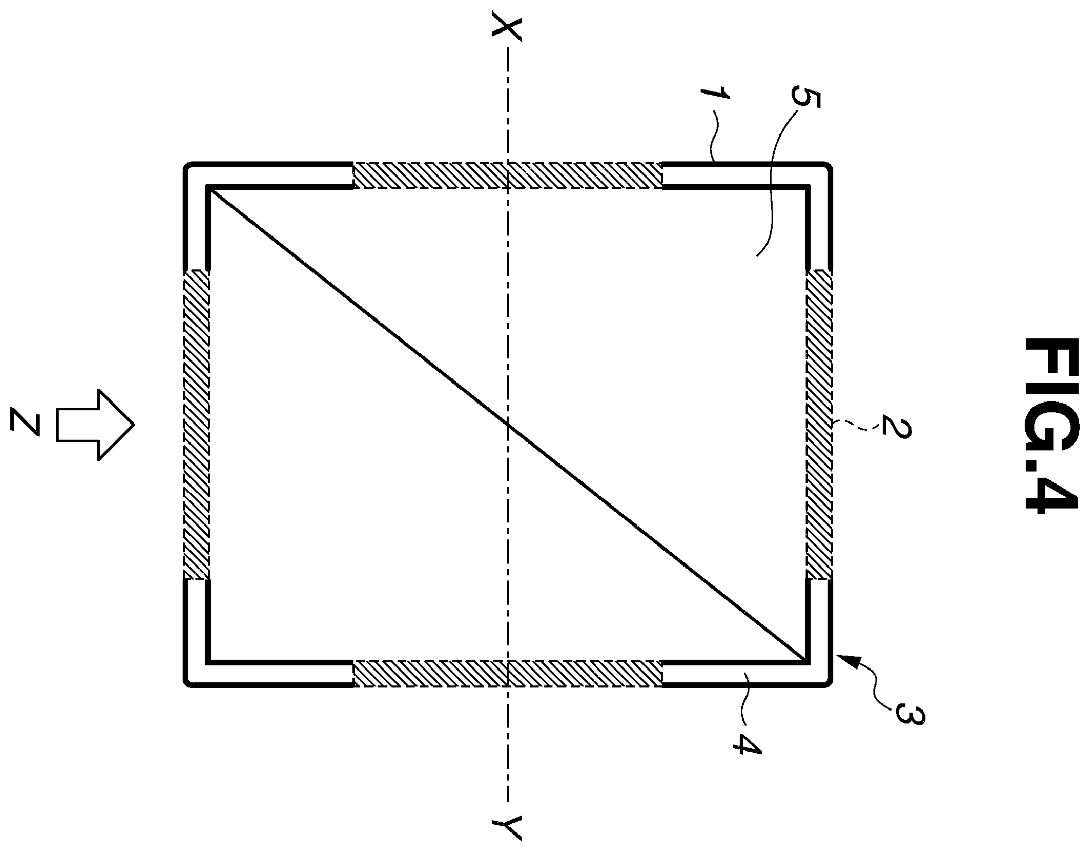 Patent US12158696 Figure 4 – Pellicle frame, pellicle, and method for peeling pellicle