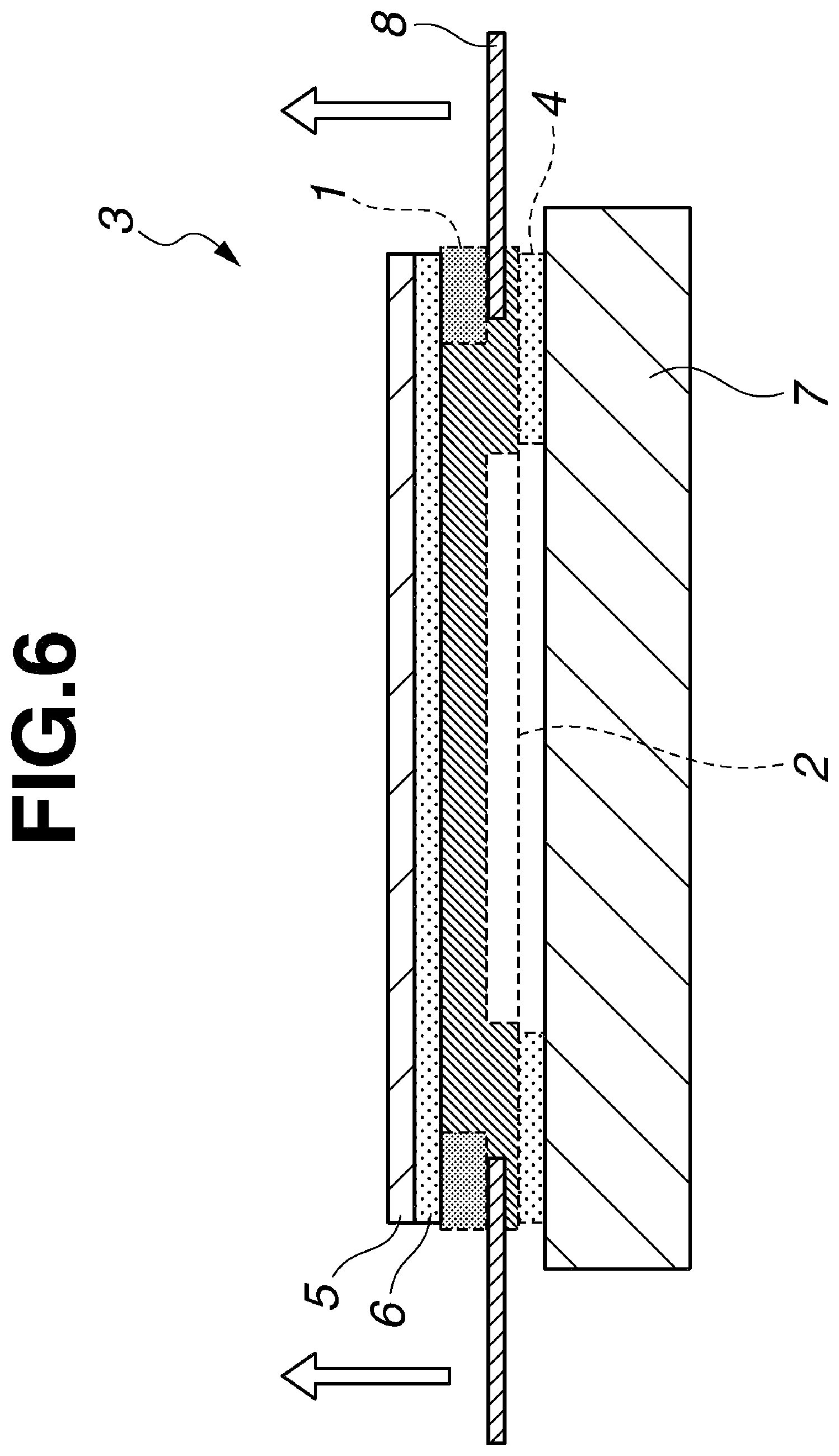 Patent US12158696 Figure 6 – Pellicle frame, pellicle, and method for peeling pellicle
