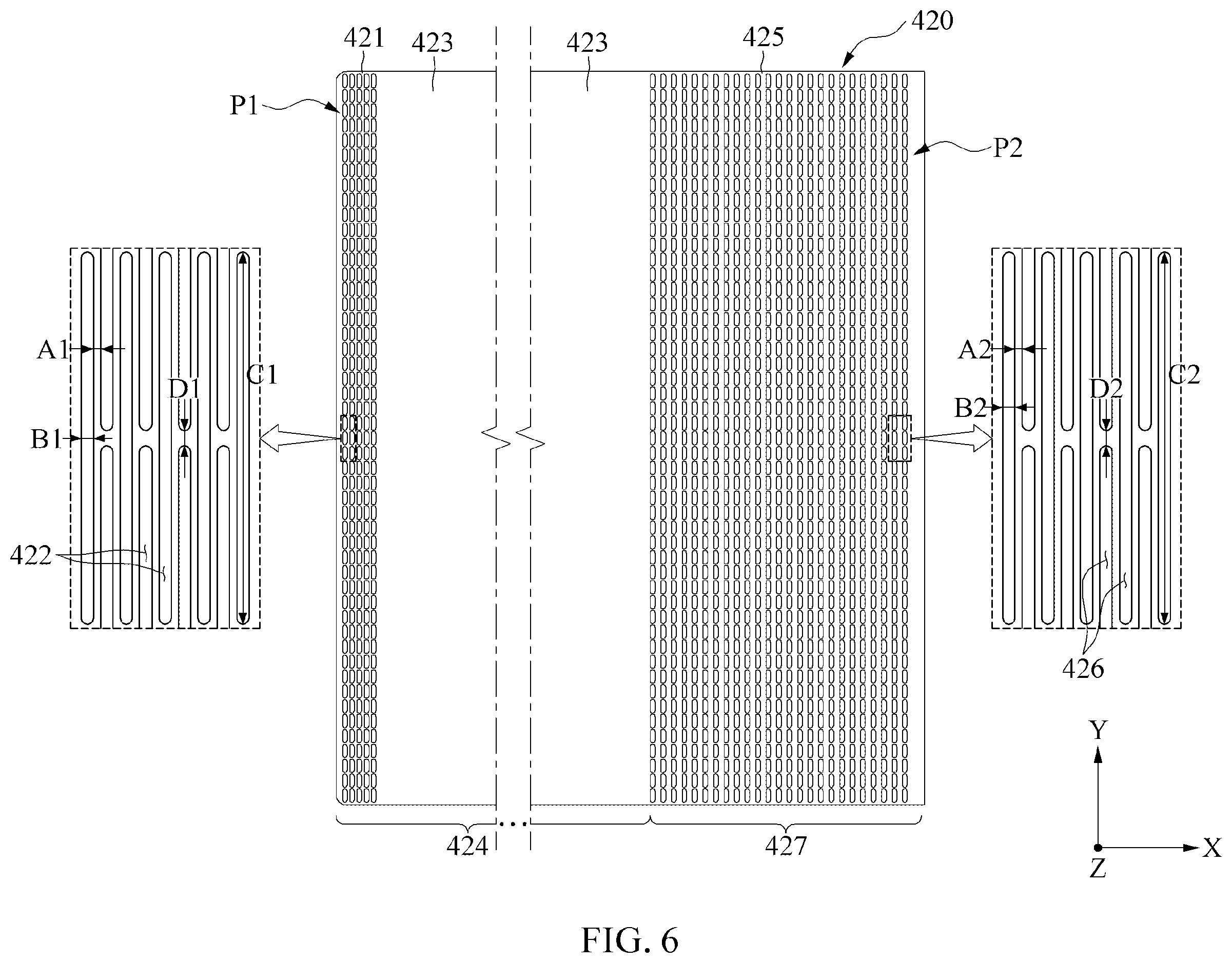 Patent US12158775 Figure 11 – Electronic device including display panel