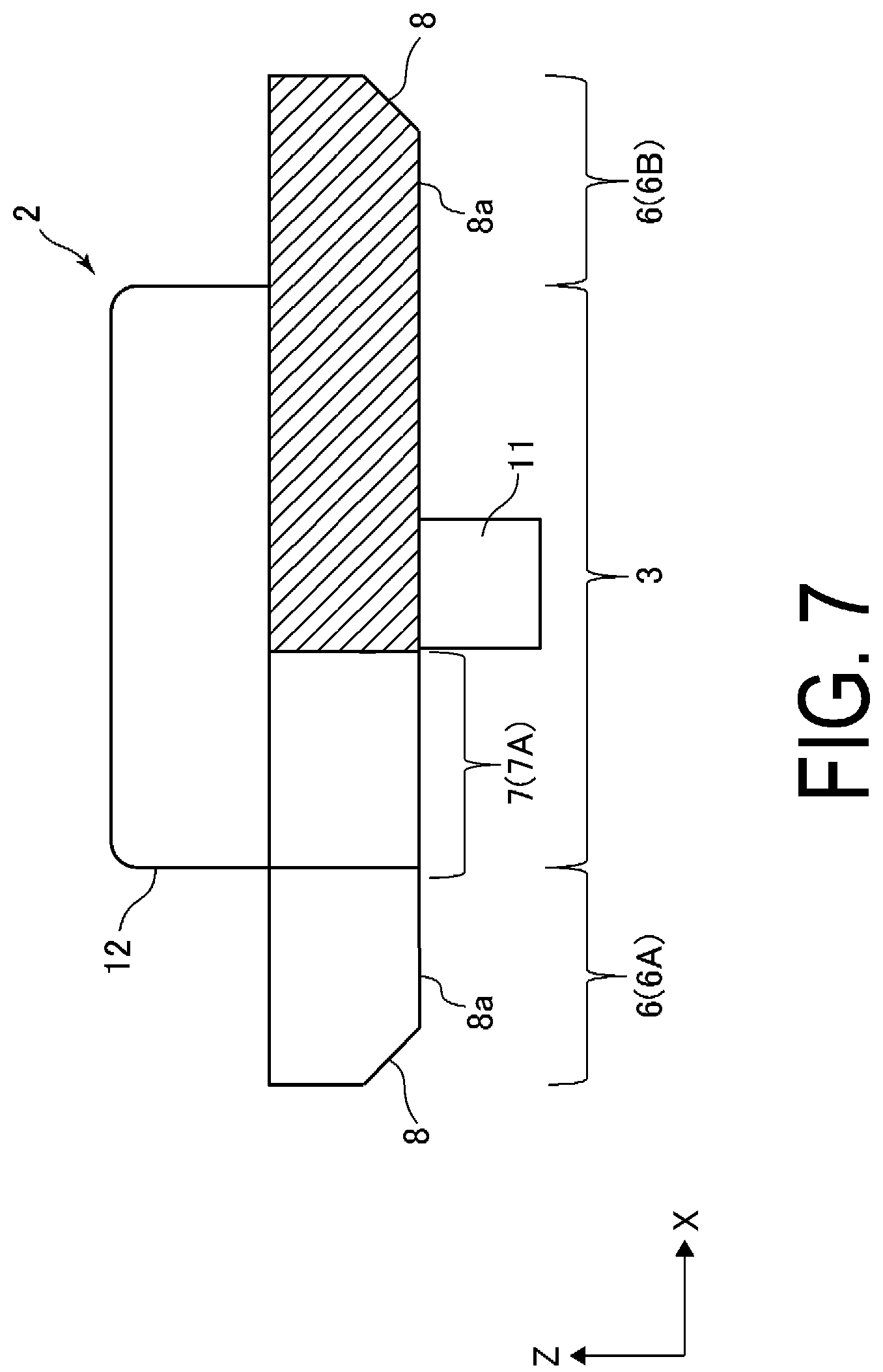 Patent US12158780 Figure 7 – Hinge constituent component and display device