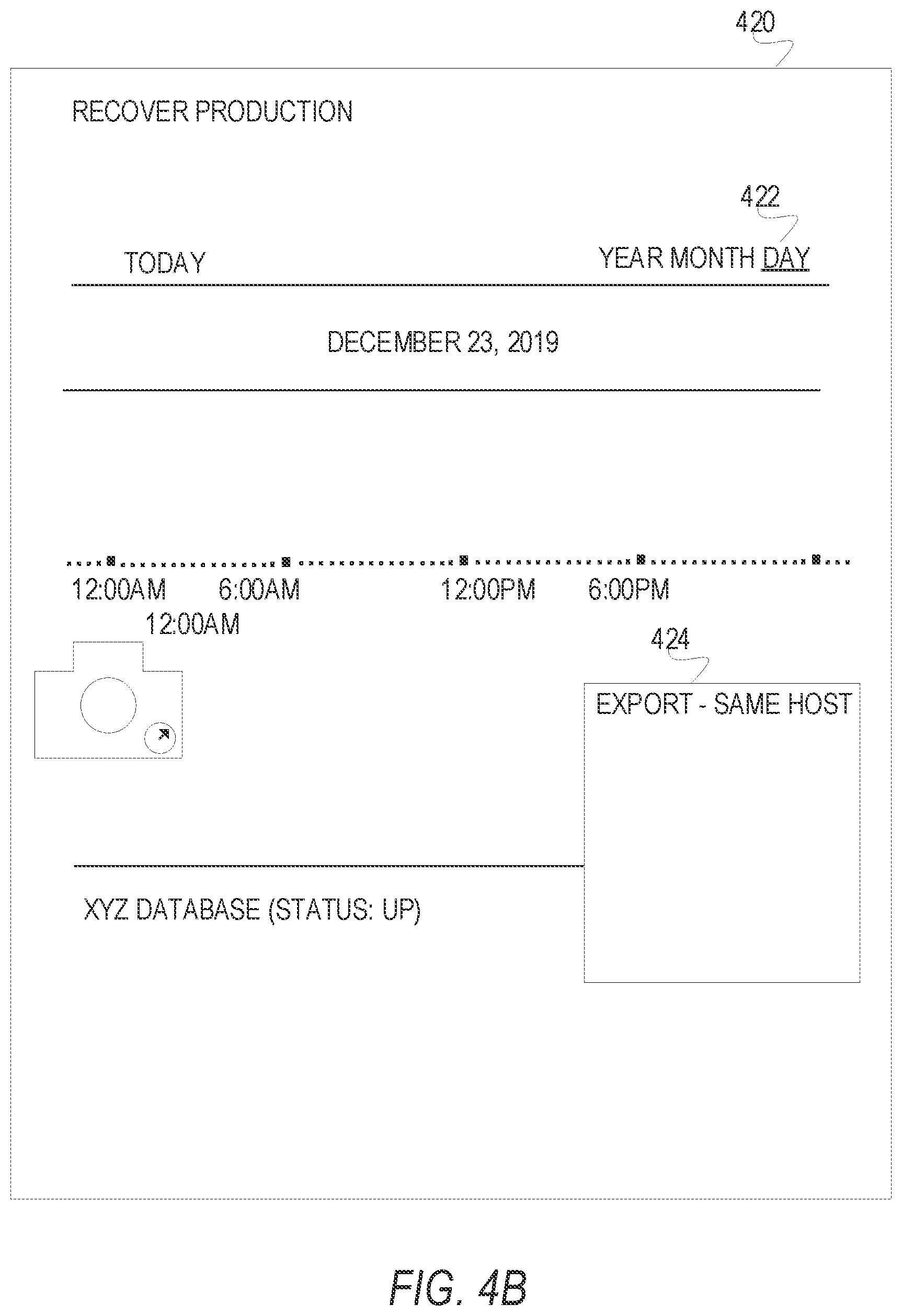Patent US12158820 Figure 13 – Extended recovery of an exported database
